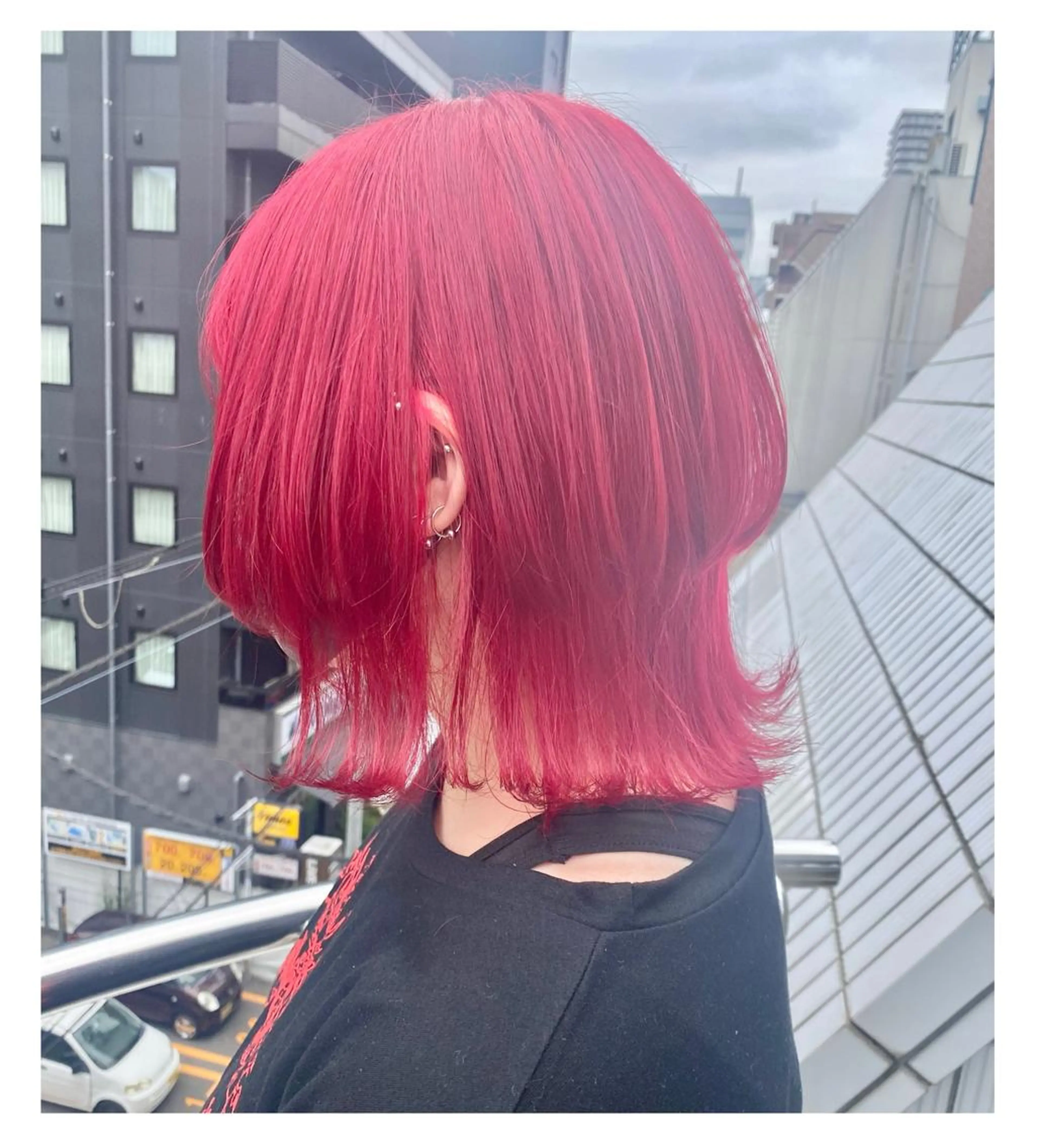 ショート カラー ヘアカラー GARU-ガル-所属・TSUNO🦖 派手髪/オタク美容師のヘアスタイル