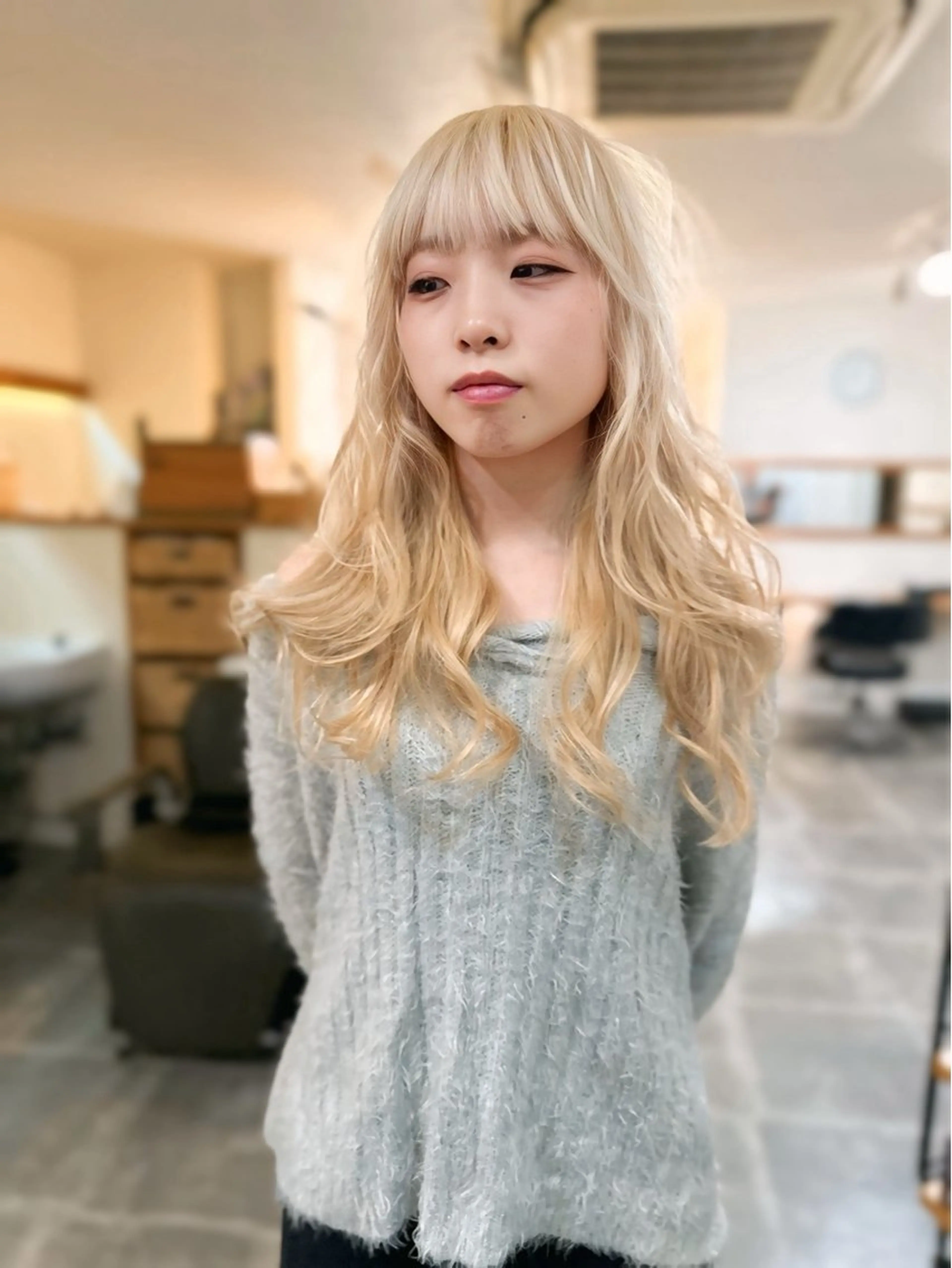 ロング カラー 梅田  illfrere 所属・イルフレール ryuのヘアスタイル