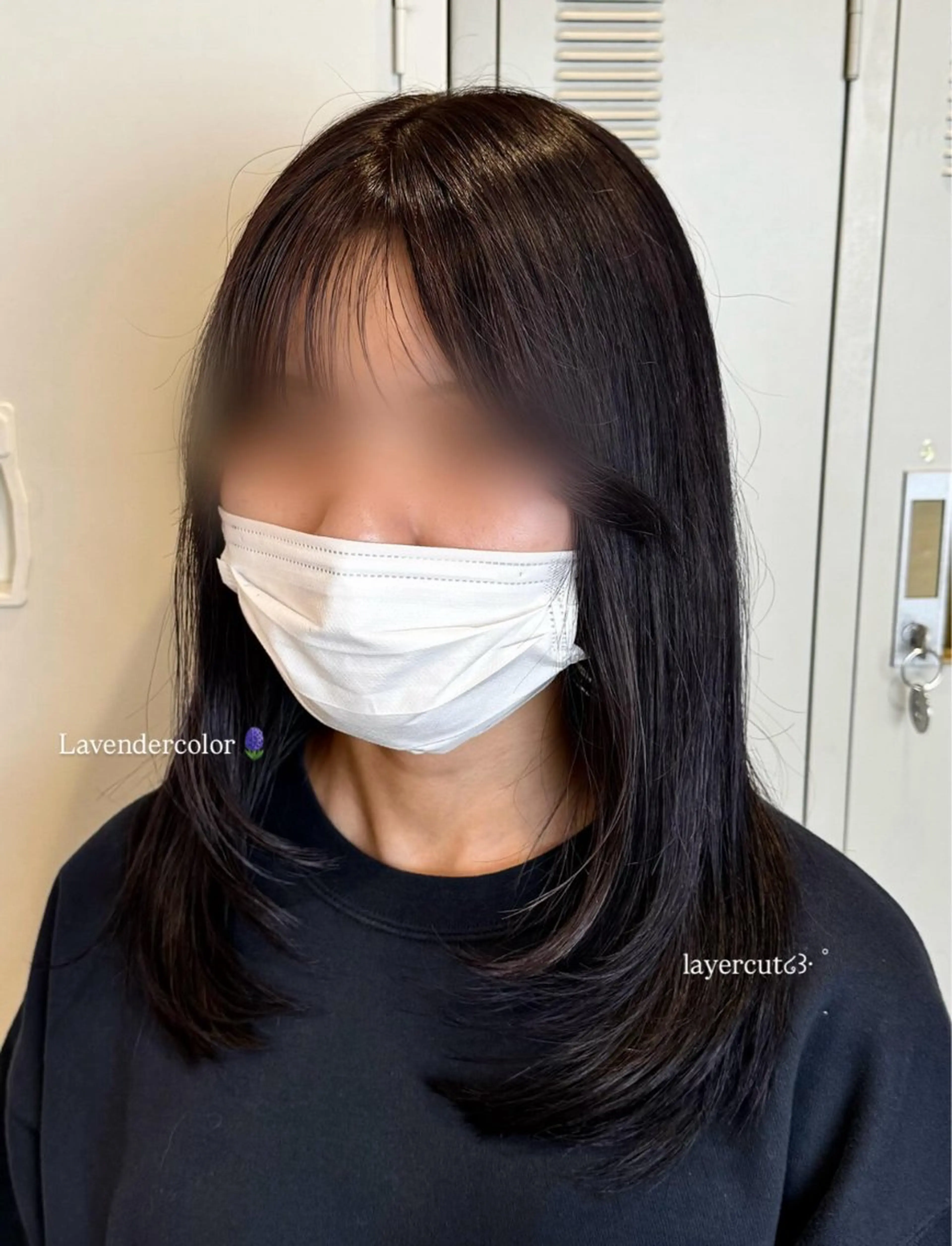 セミロング レイヤーカット Grandoll Luxe所属・大神 鈴夏のヘアスタイル