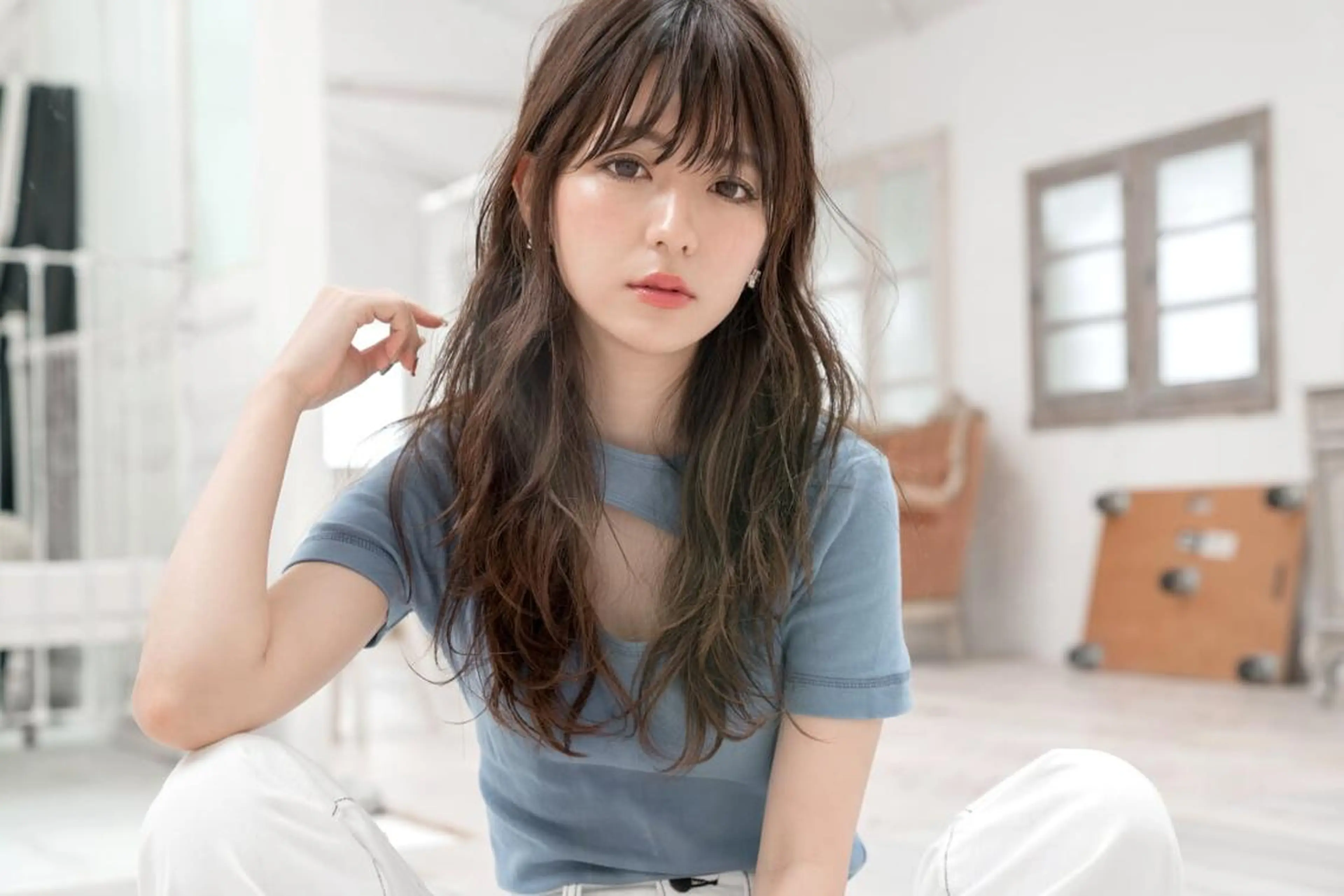 ロング カラー DUNOhair デュノヘアーのヘアスタイル