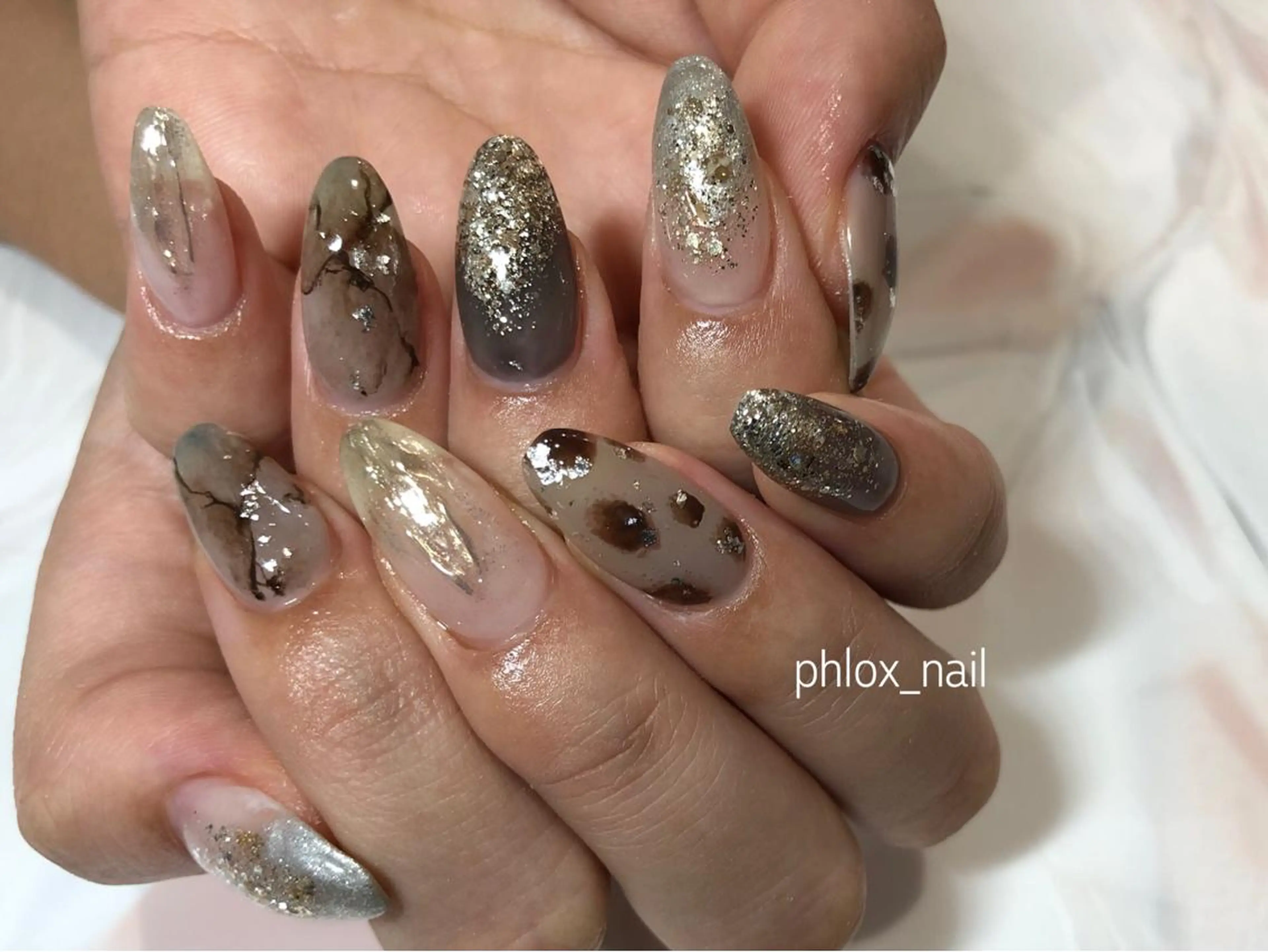 ネイル s/w ＿shokoのネイルデザイン