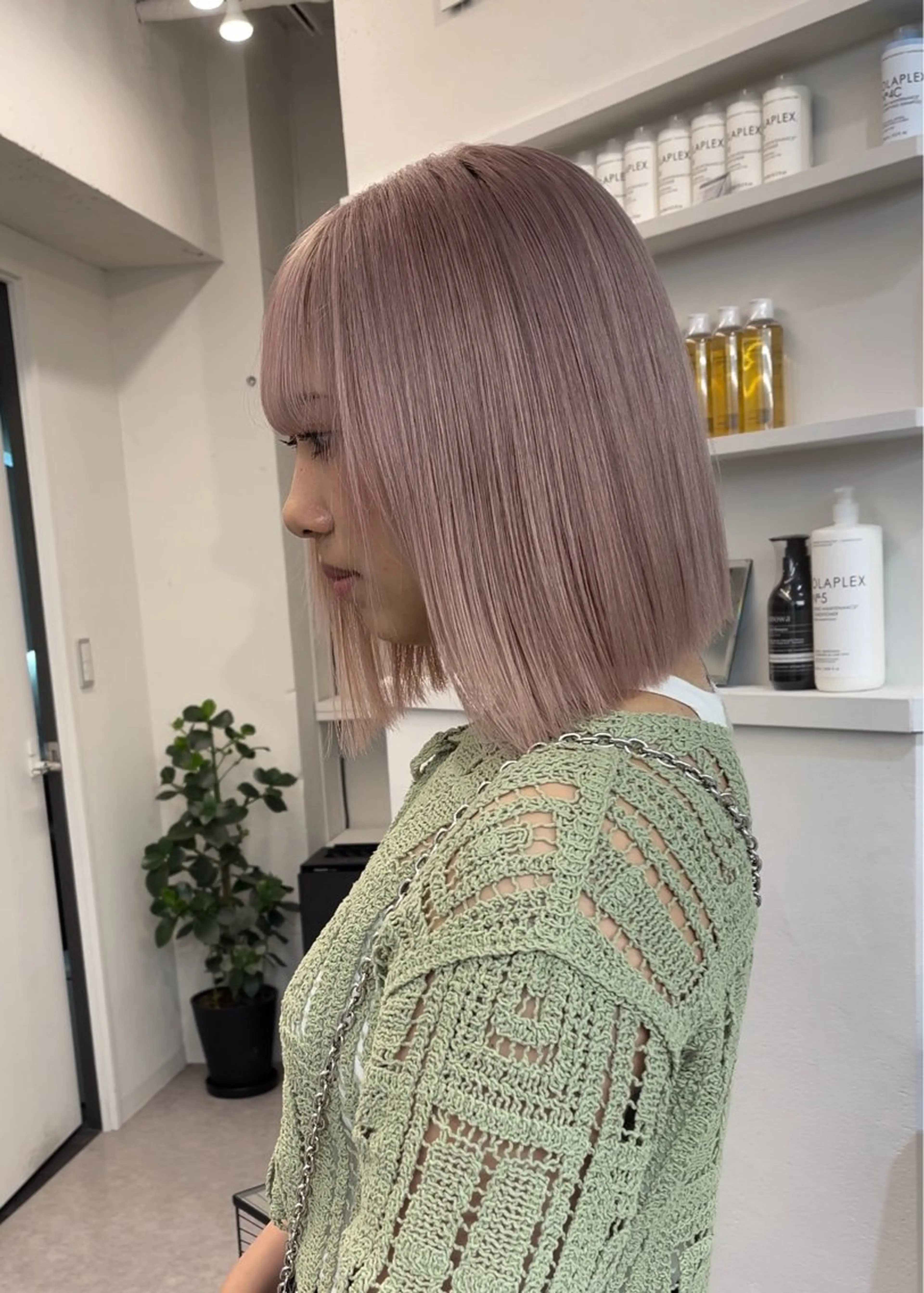 ミディアム カラー ハイトーン/ブリーチ 🎀/𝑵𝒐𝒆のヘアスタイル