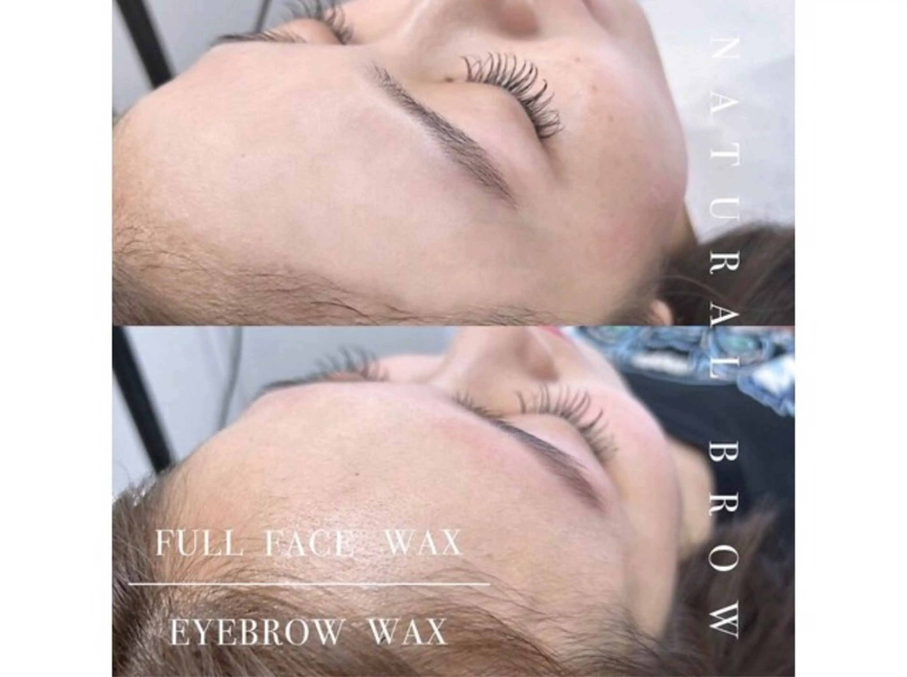 美眉スタイリングWAX＋フルフェイスWAX＋間引き(毛量調整)  ¥9800の写真