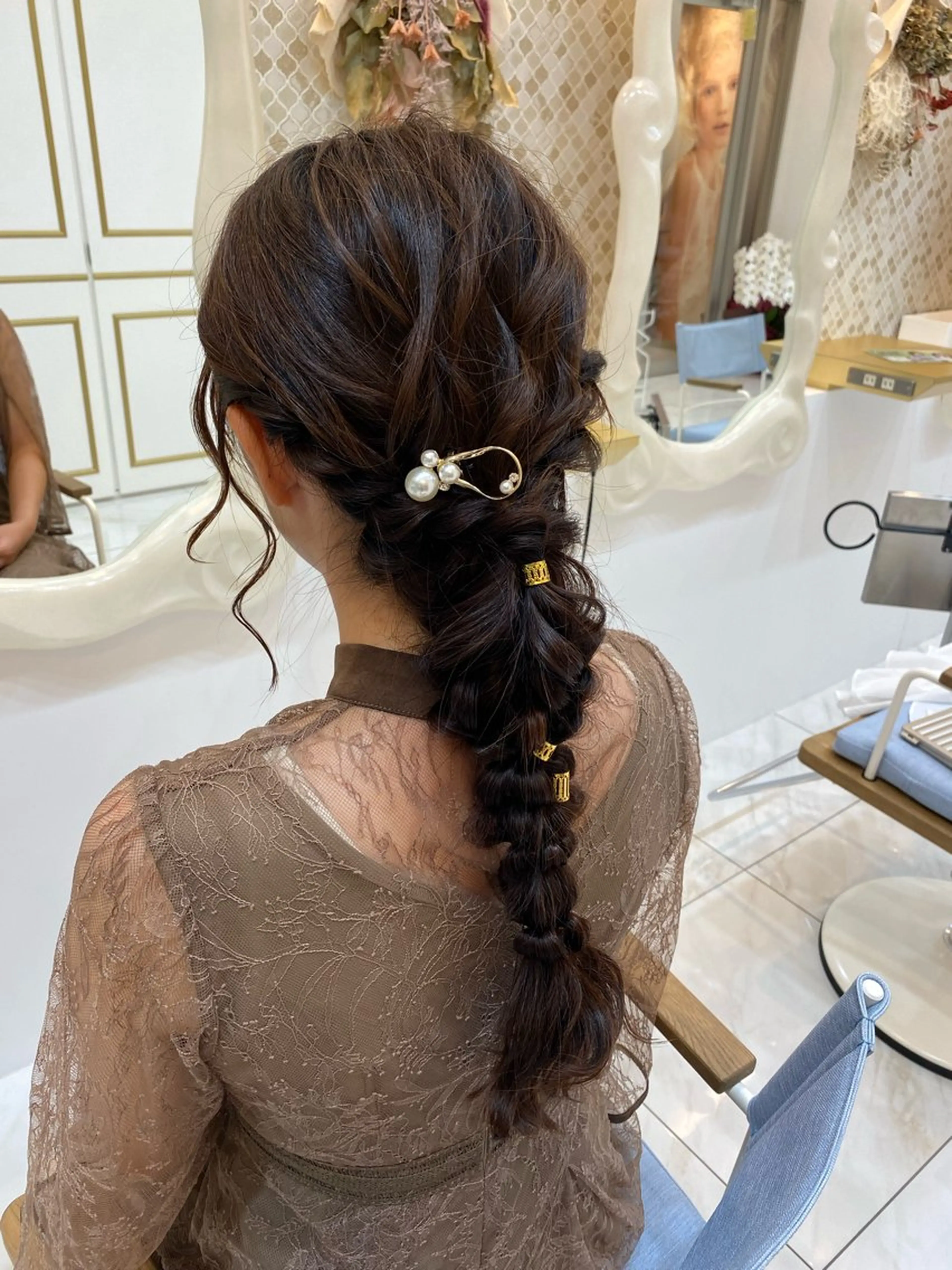 ヘアアレンジ 艶髪/透明感/ 三宅晴香のヘアスタイル