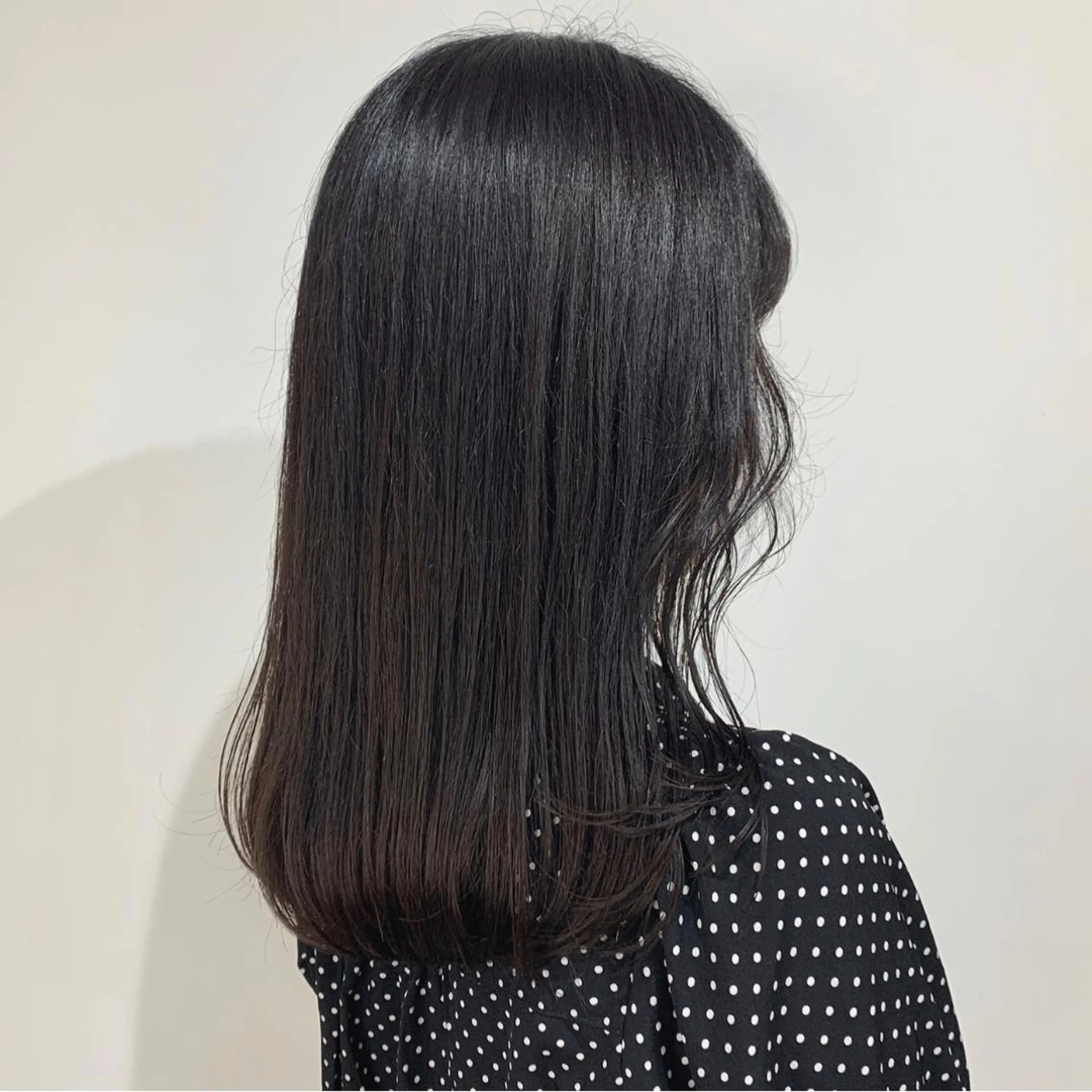 セミロング カラー カット ヘアカラー HARUKA韓国ヘア /Luana梅田のヘアスタイル