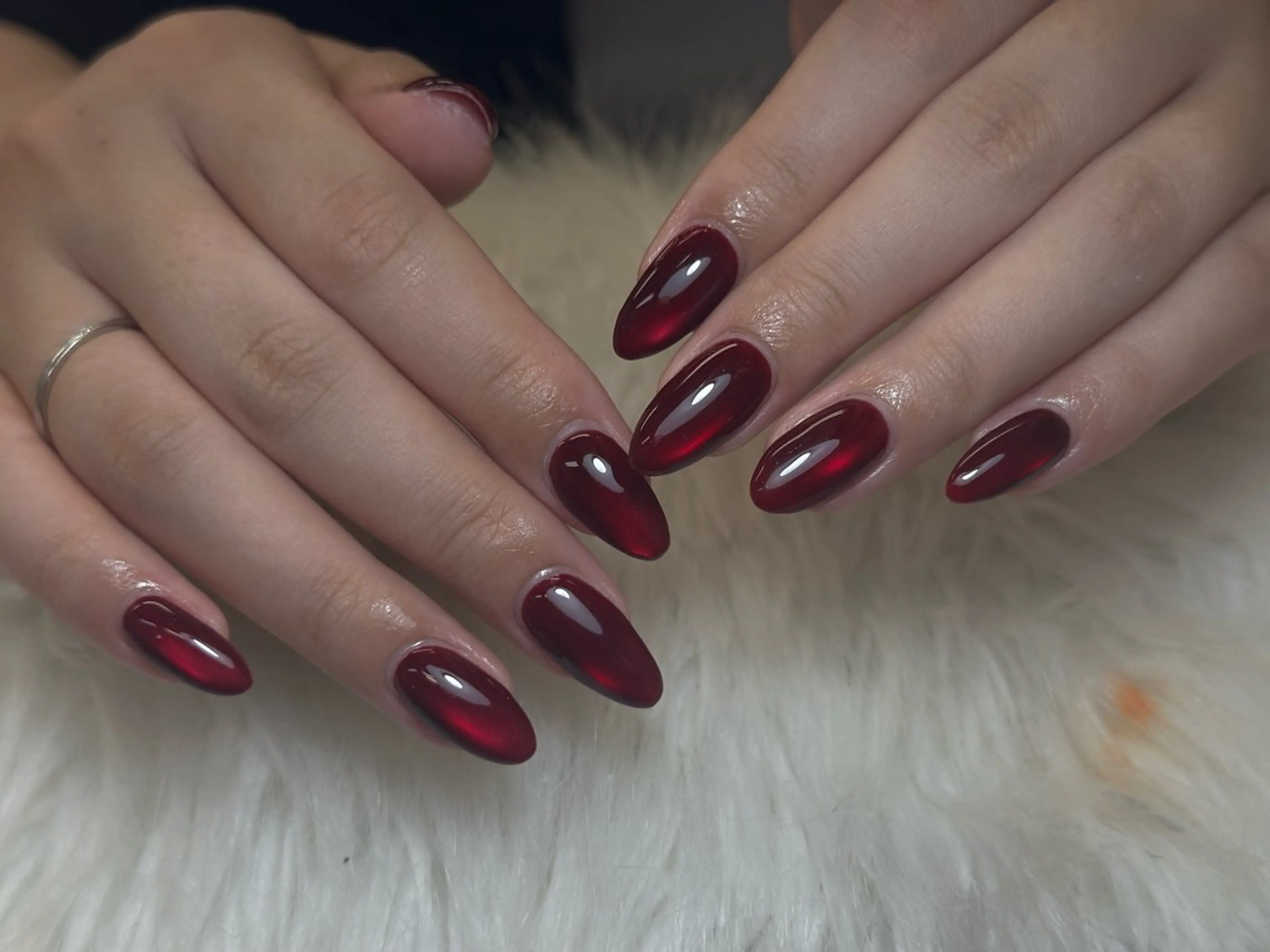 ネイル アートネイル ジェルネイル マグネットネイル ハンドネイル JennNail_ マオのネイルデザイン