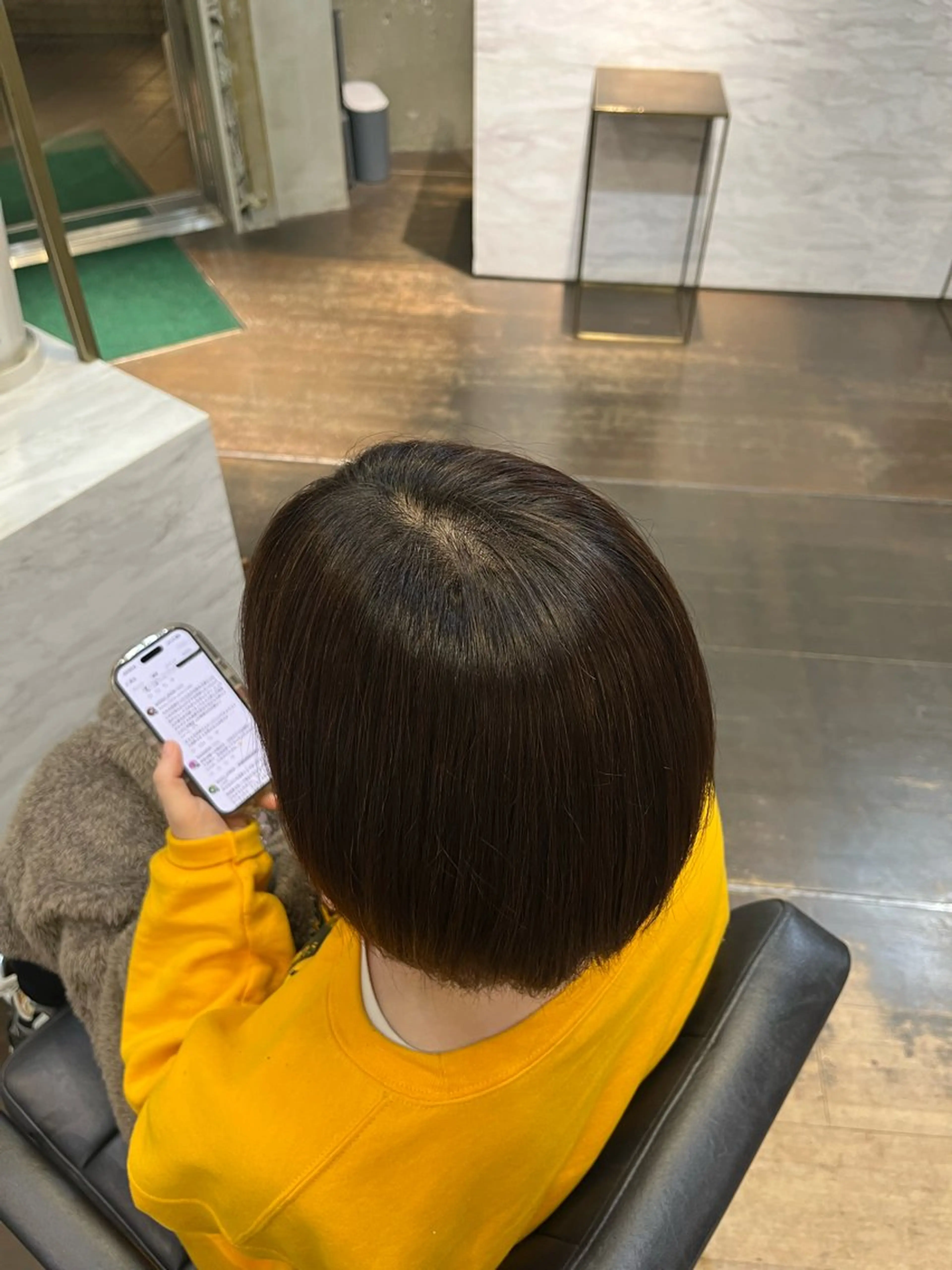 カラー ヘアカラー ROBBY 表参道所属・柴田蓮太朗 【マニキュア】のヘアスタイル