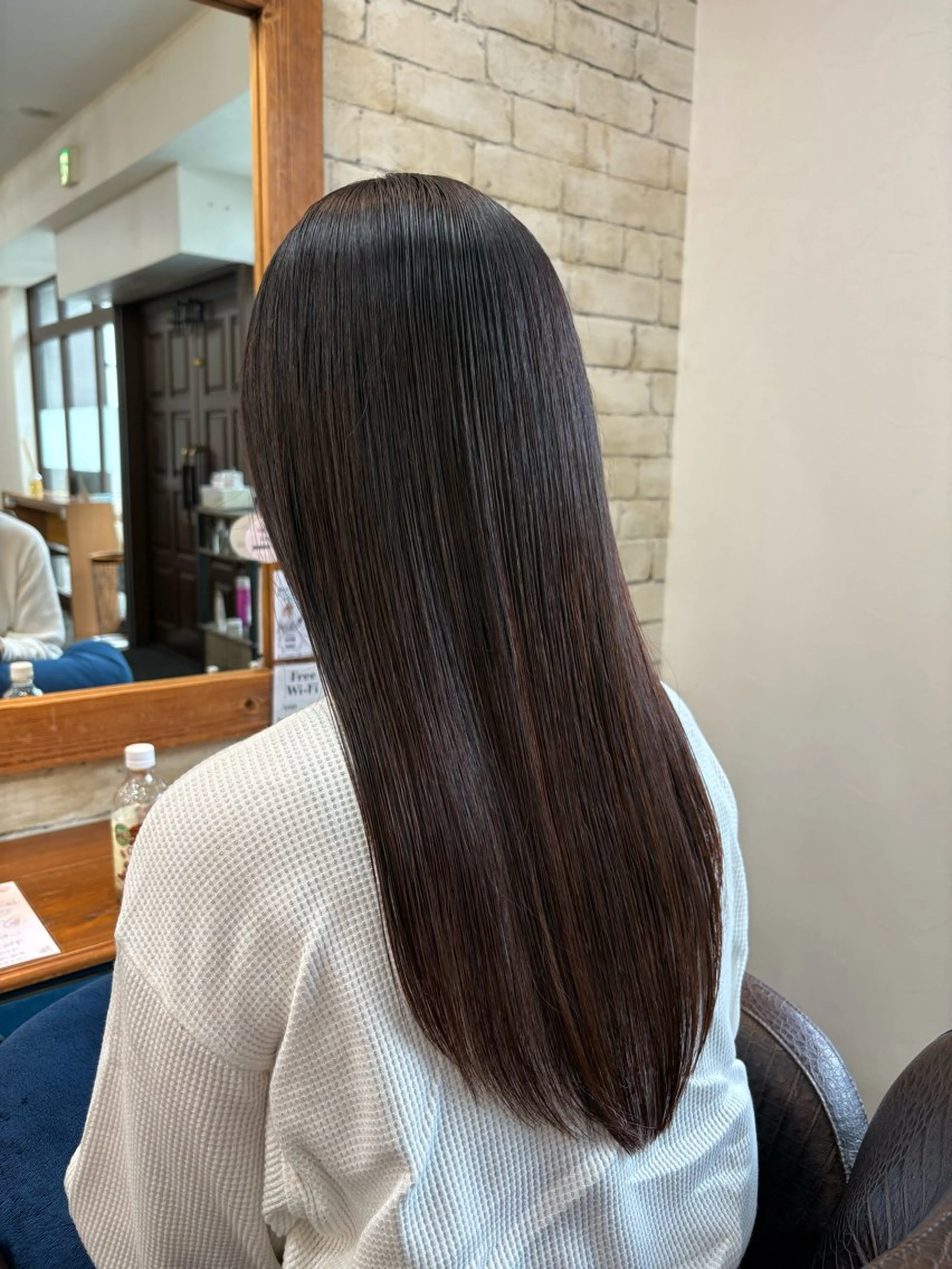 ロング パーマ 縮毛矯正 トリートメント 〝西葛西、葛西一番の 美髪に〟清水 真之介のヘアスタイル