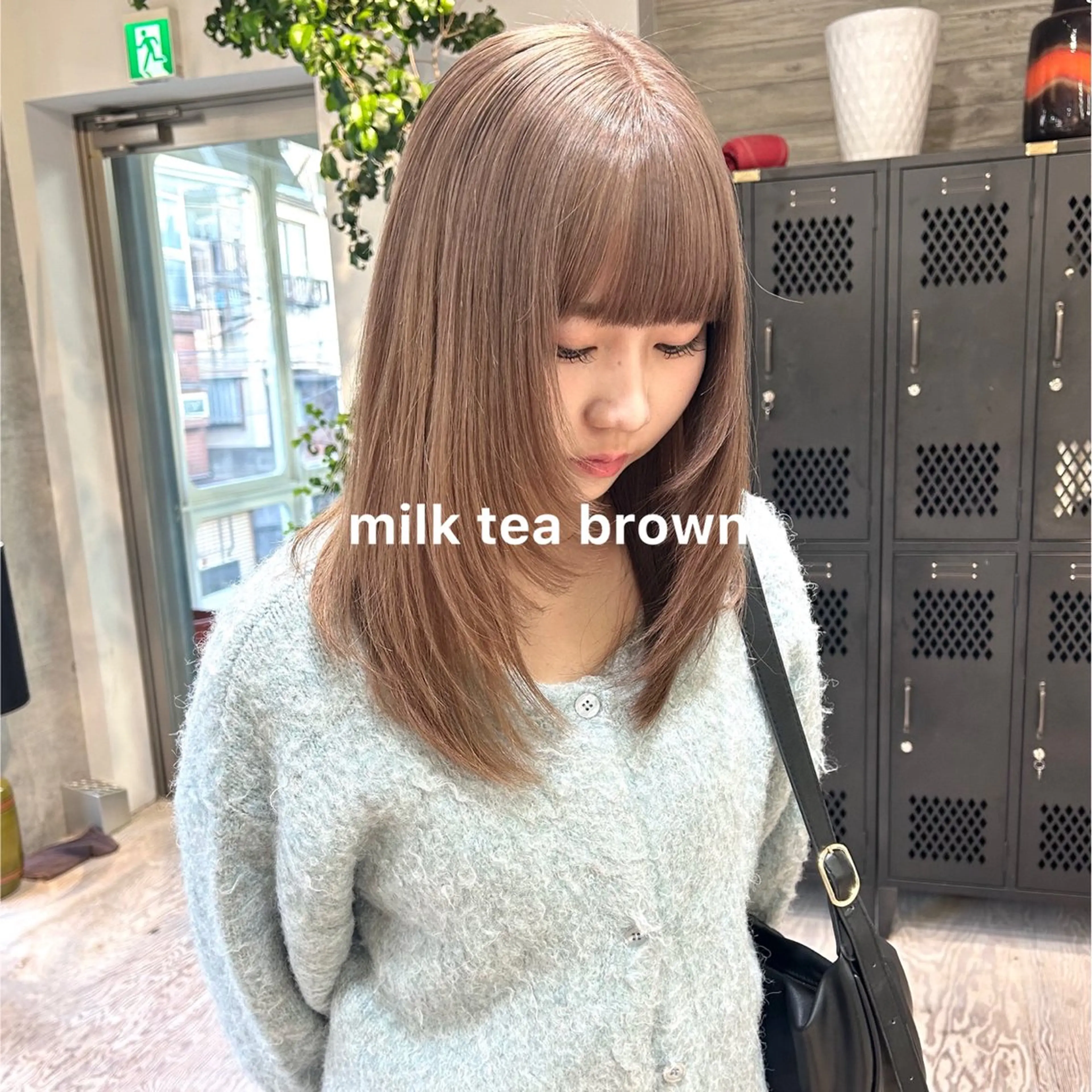 カラー 暖色カラー推し/ トヤエリコのヘアスタイル