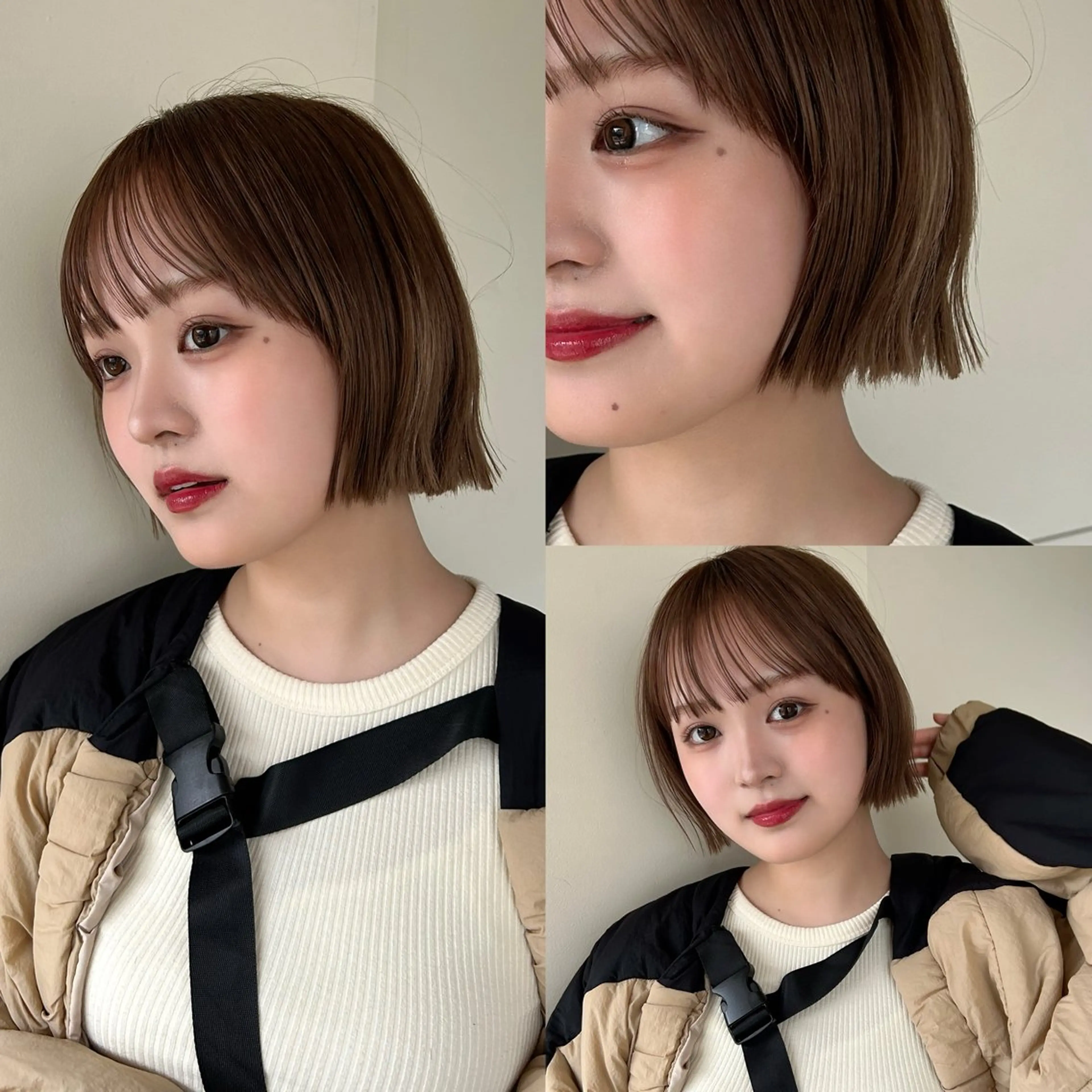 ショート 顔周り/レイヤー/ 透明感/あやか💕のヘアスタイル