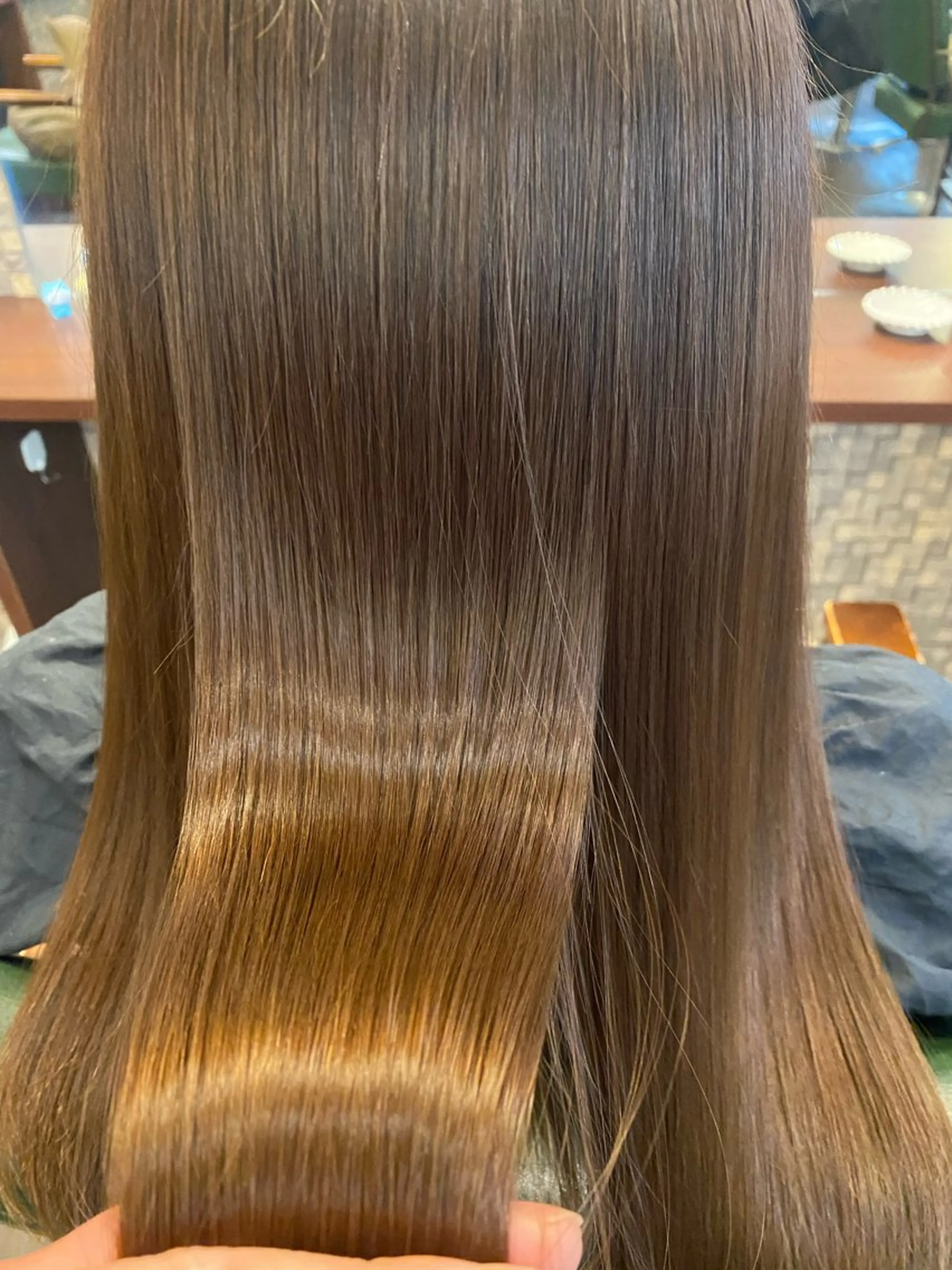 セミロング カラー くせ毛 髪質改善 縮毛矯正 代官山/恵比寿所属・髪質改善/縮毛矯正 専門　代官山/恵比寿のヘアスタイル