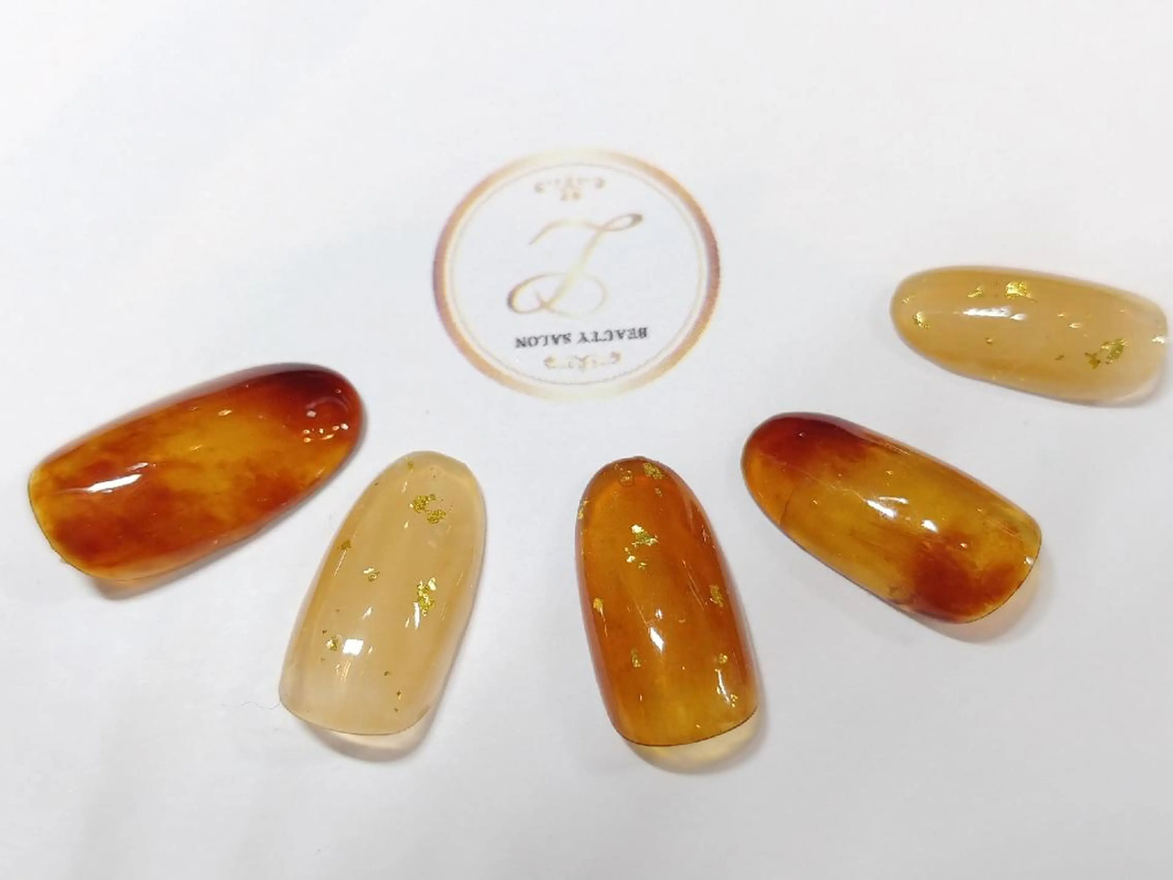 ネイル べっ甲ネイル nail salon lux所属・ネイリスト yukaのネイルデザイン