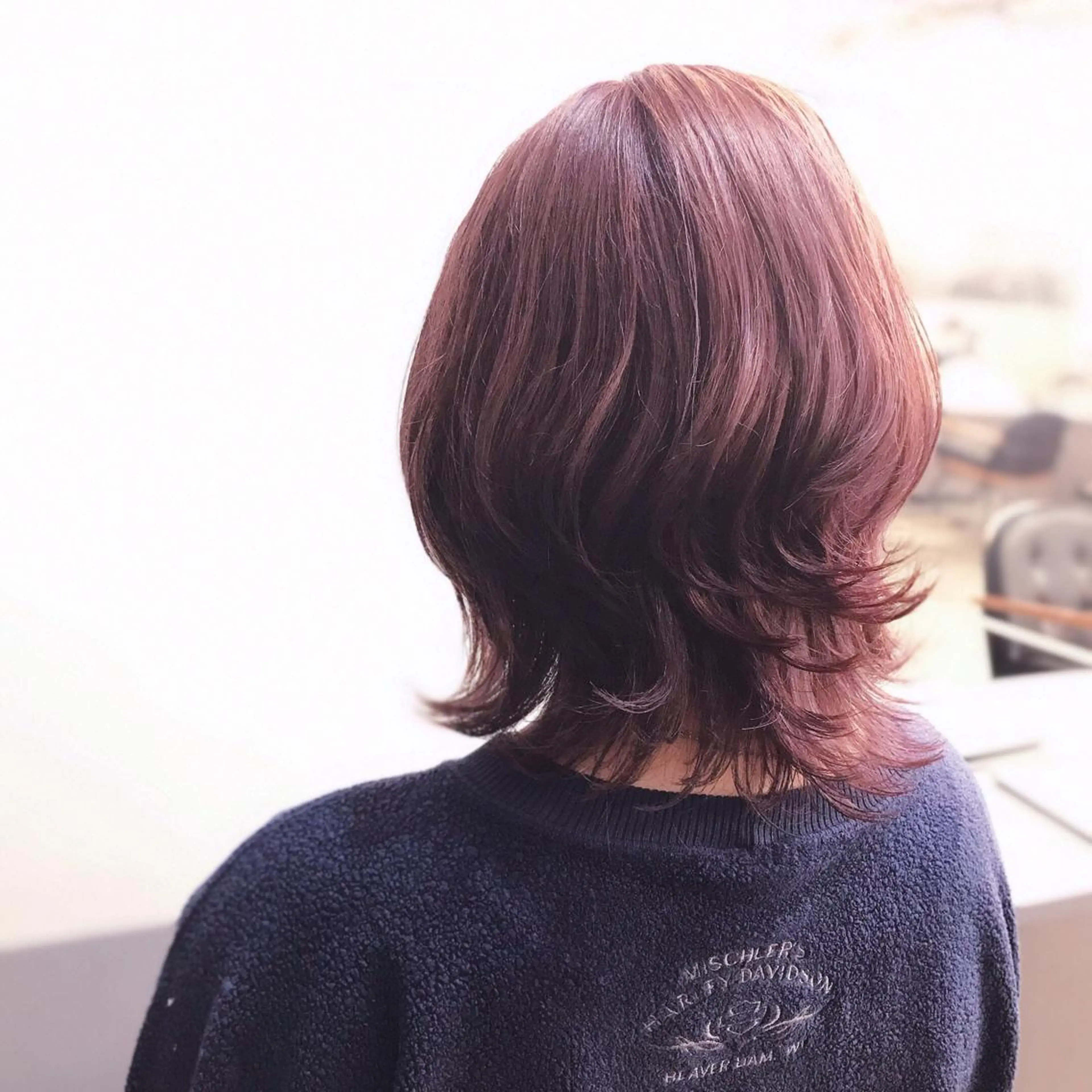 ミディアム カラー カット ヘアカラー トリートメント across hair design 池袋店所属・伊藤 華紀ᵕ̈*のヘアスタイル