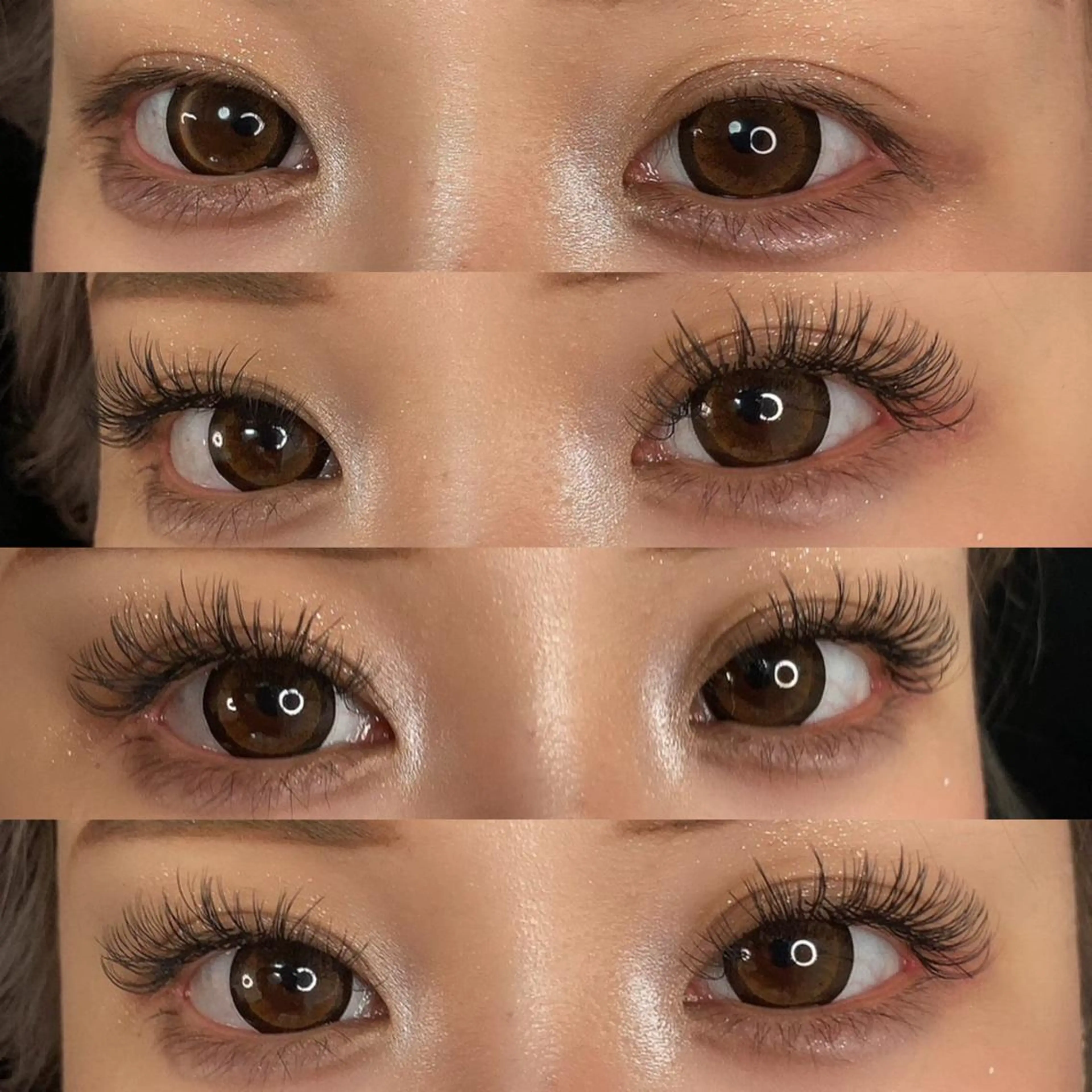 マツエク・マツパ 付け放題 マツエク linda lashesのマツエク・マツパデザイン