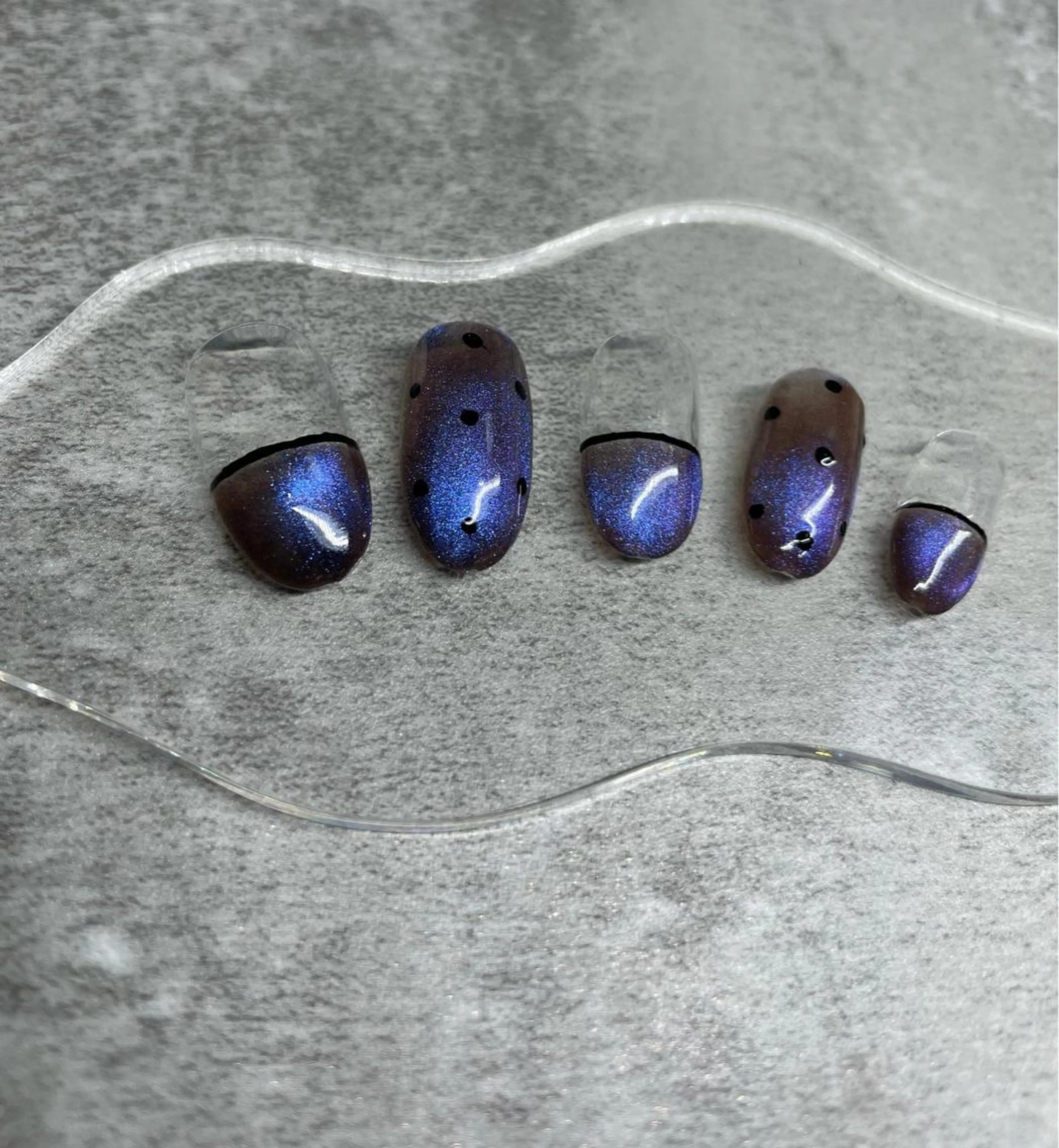 ネイル マグネットネイル Y's nailのネイルデザイン