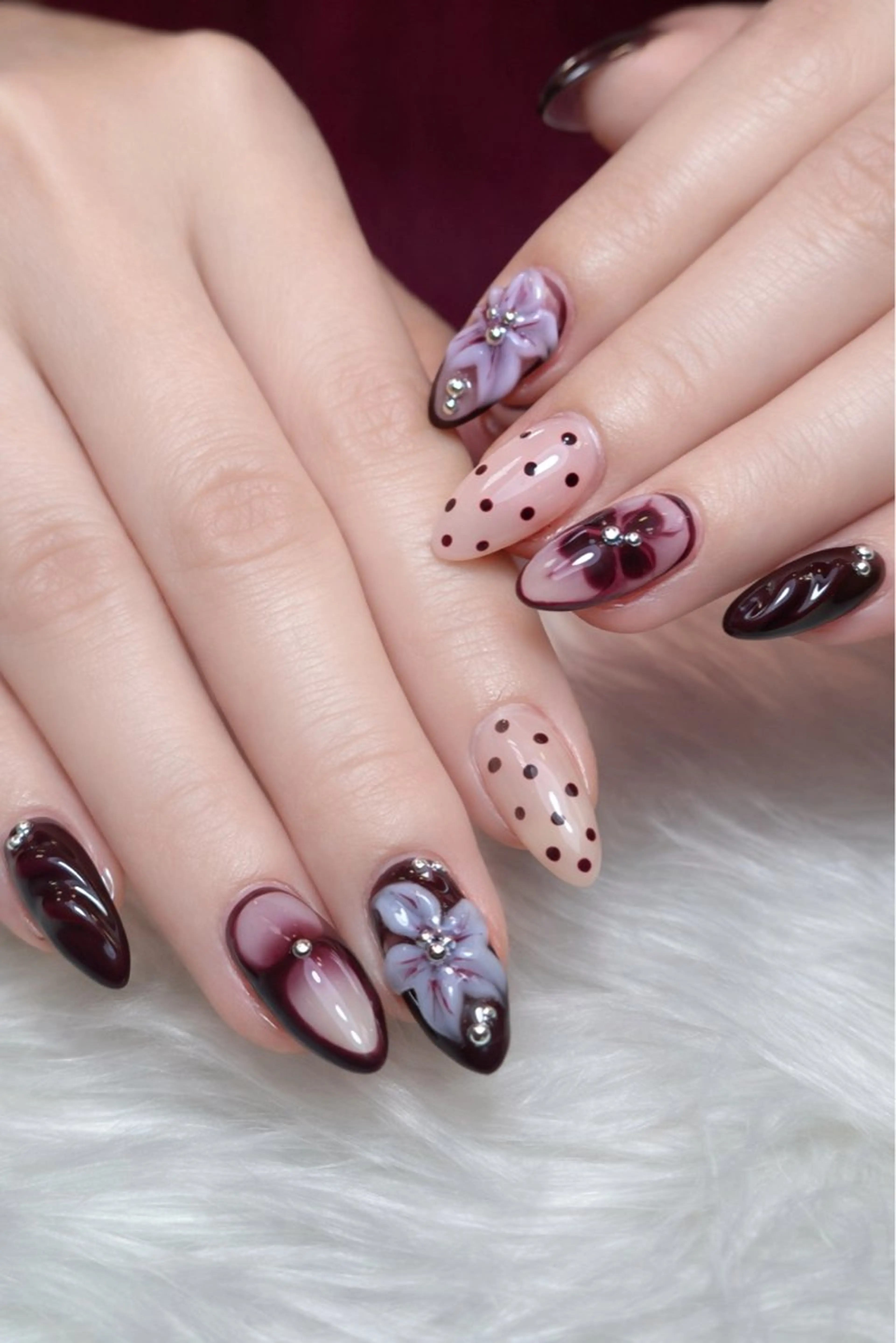 ネイル ガーリー 韓国ネイル ニュアンスネイル オフィスネイル ワンカラーネイル ANNA NAIL SALON所属・サン サンのネイルデザイン