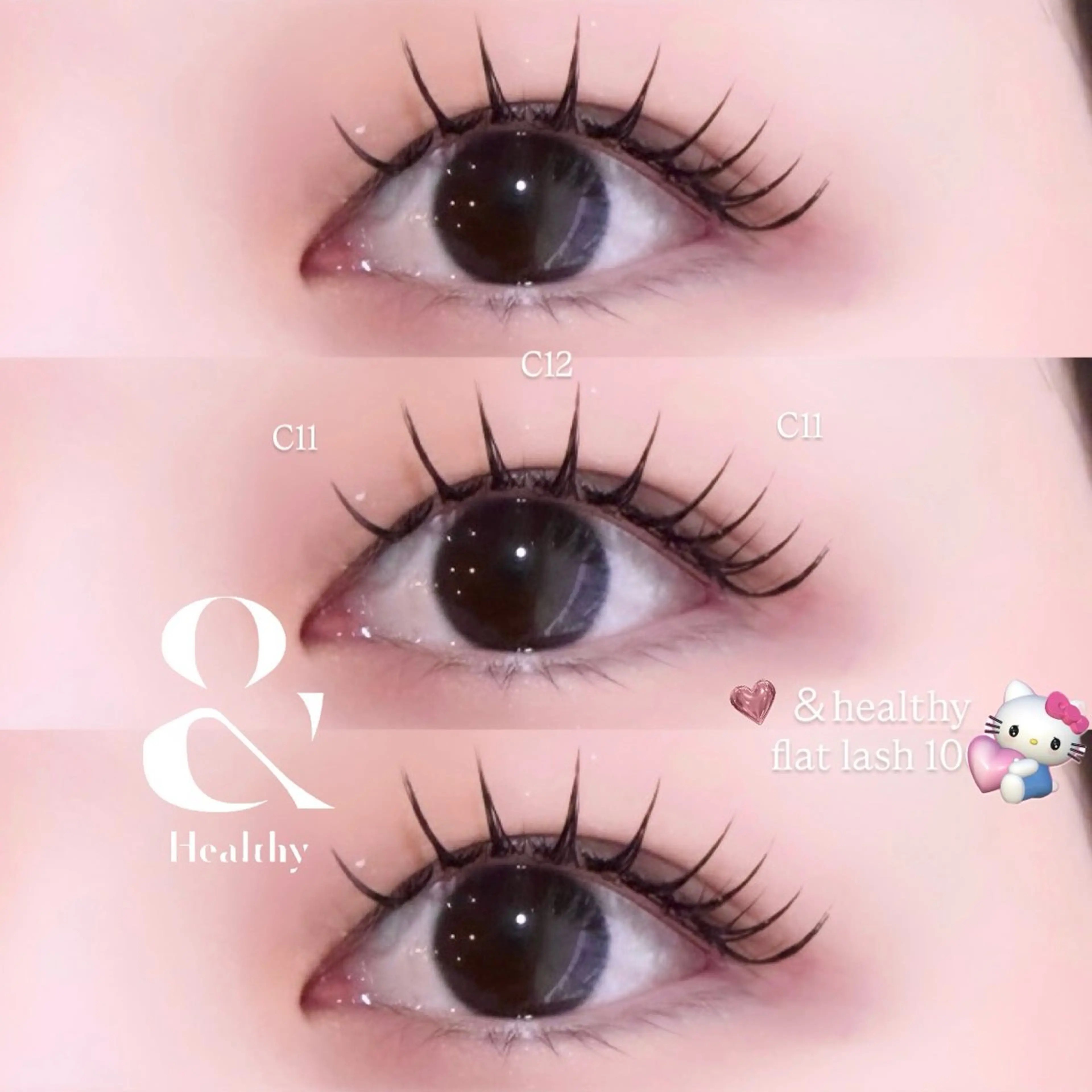 マツエク・マツパ フラットラッシュ マツエク 千島 里歩のマツエク・マツパデザイン