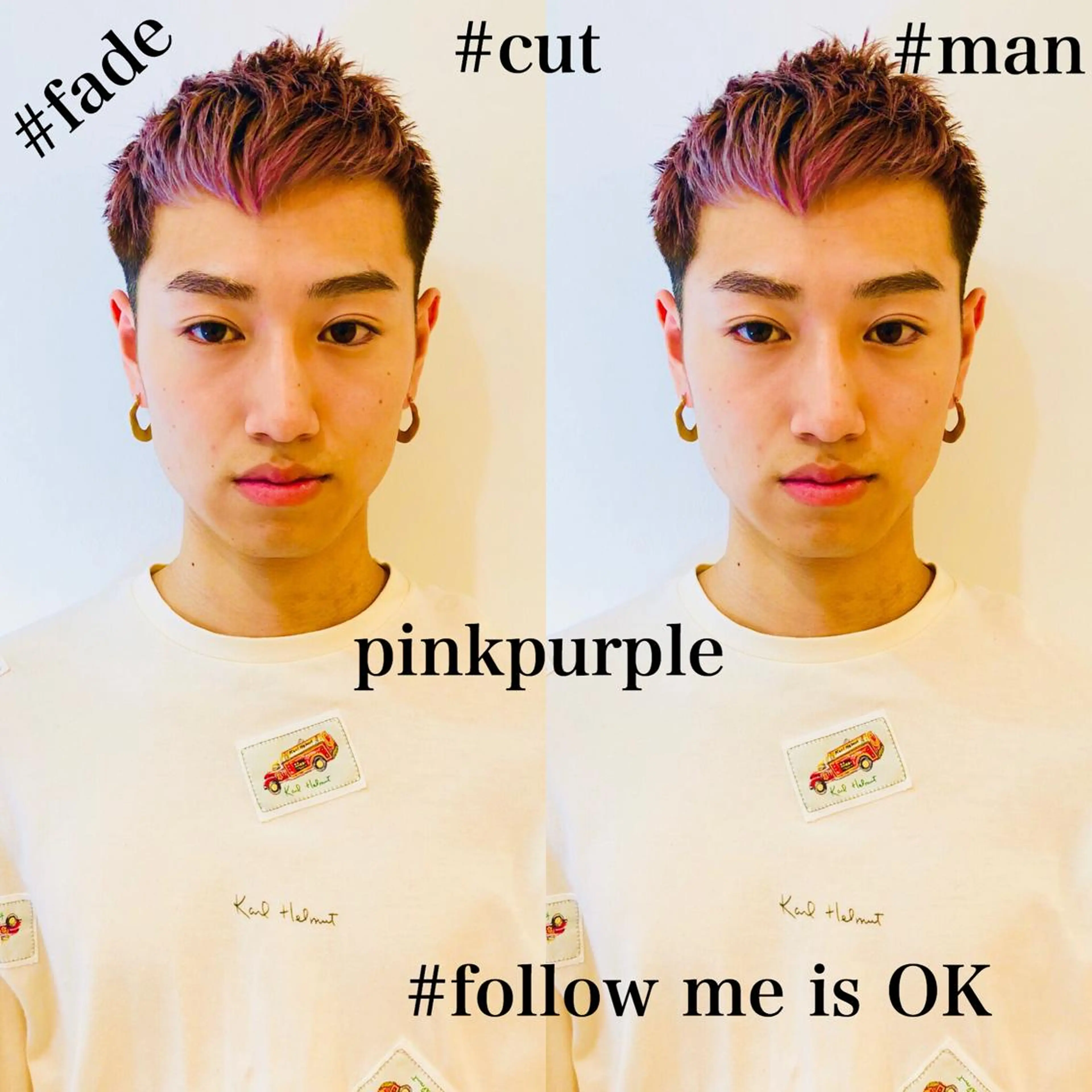 ショート カラー パーマ メンズ Memories水天宮前所属・花渕 俊彦のヘアスタイル