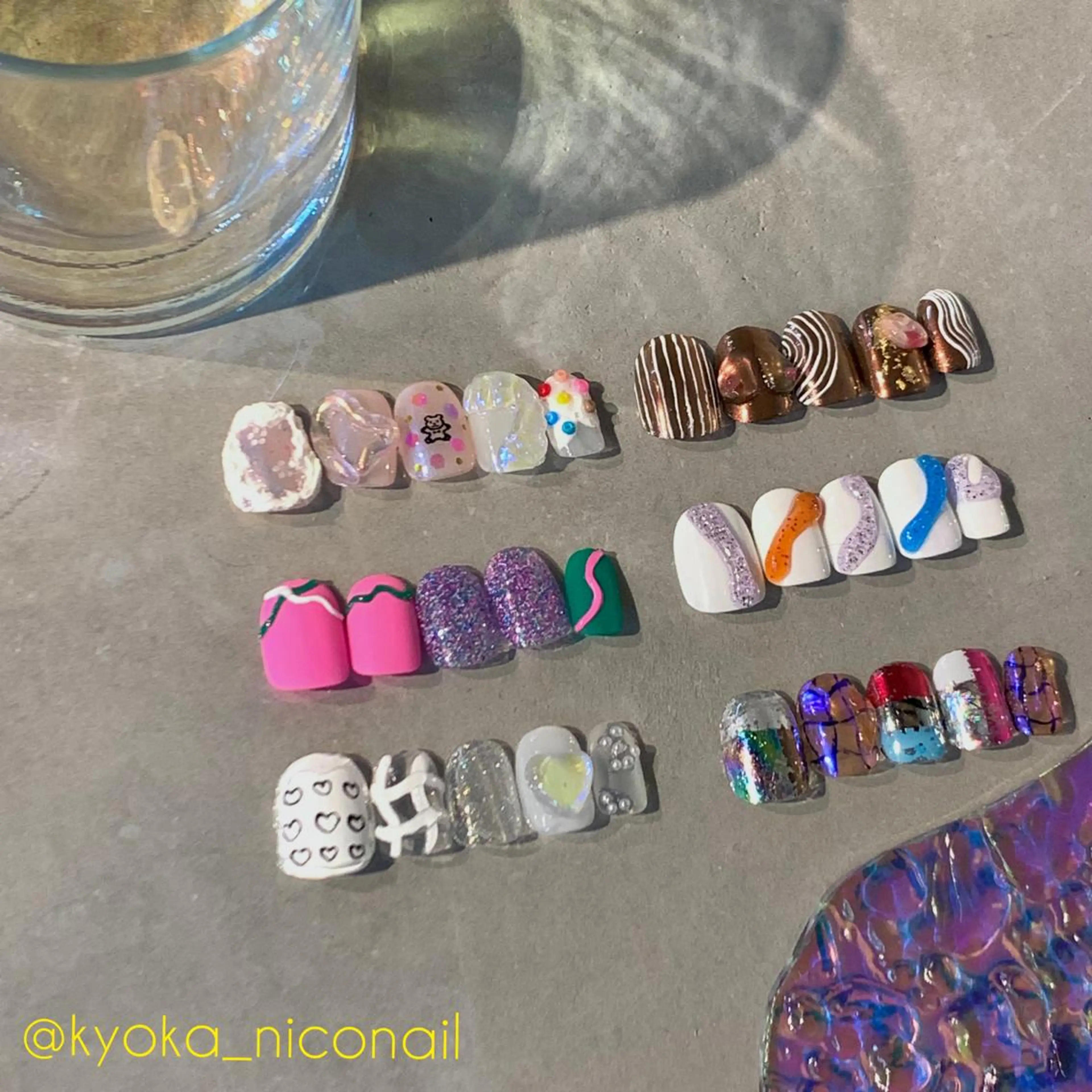 ネイル ニコネイル下北沢所属・KYOKA🐣 NICOnail🫶のネイルデザイン