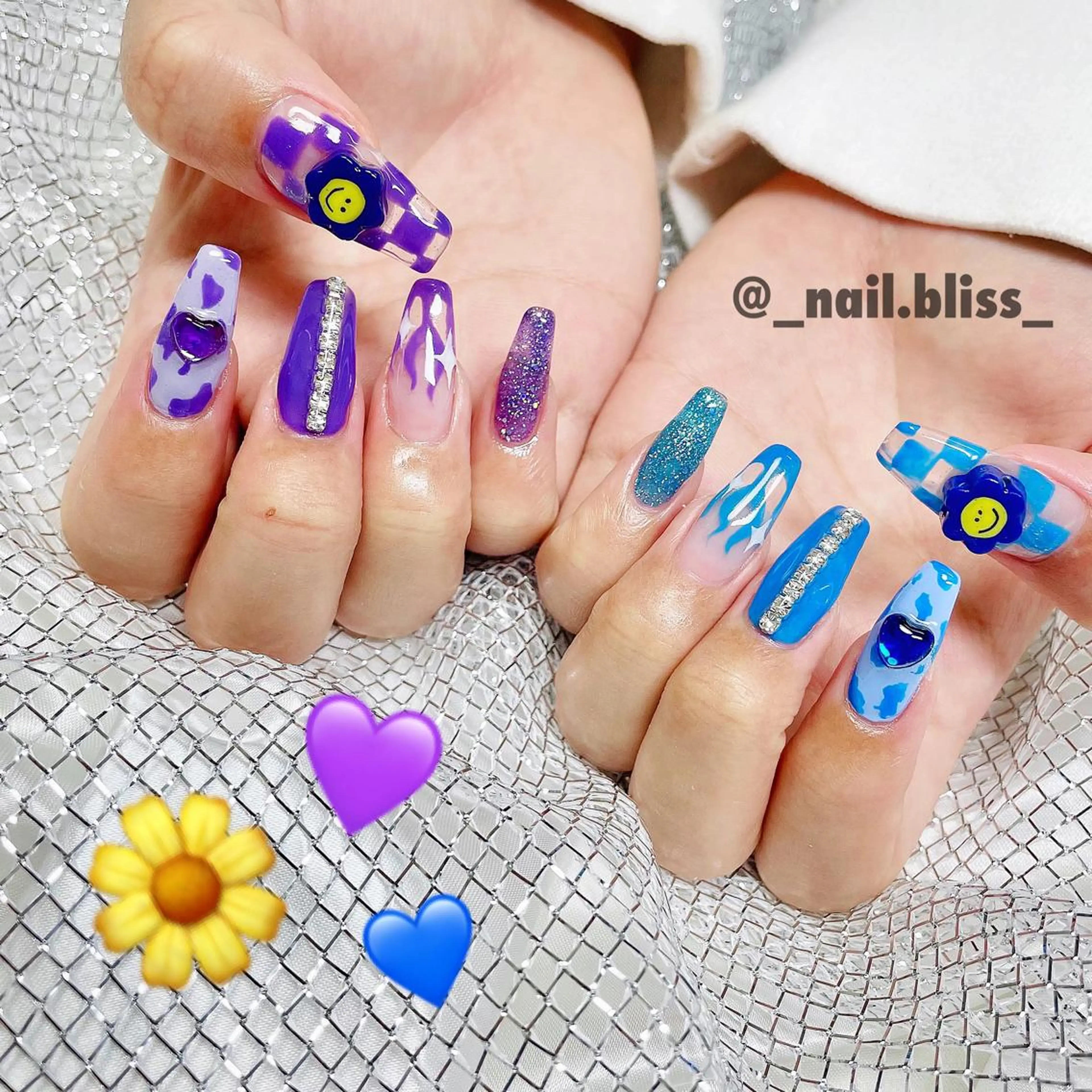 ネイル クリアネイル ハンドネイル NAIL BLISSのネイルデザイン