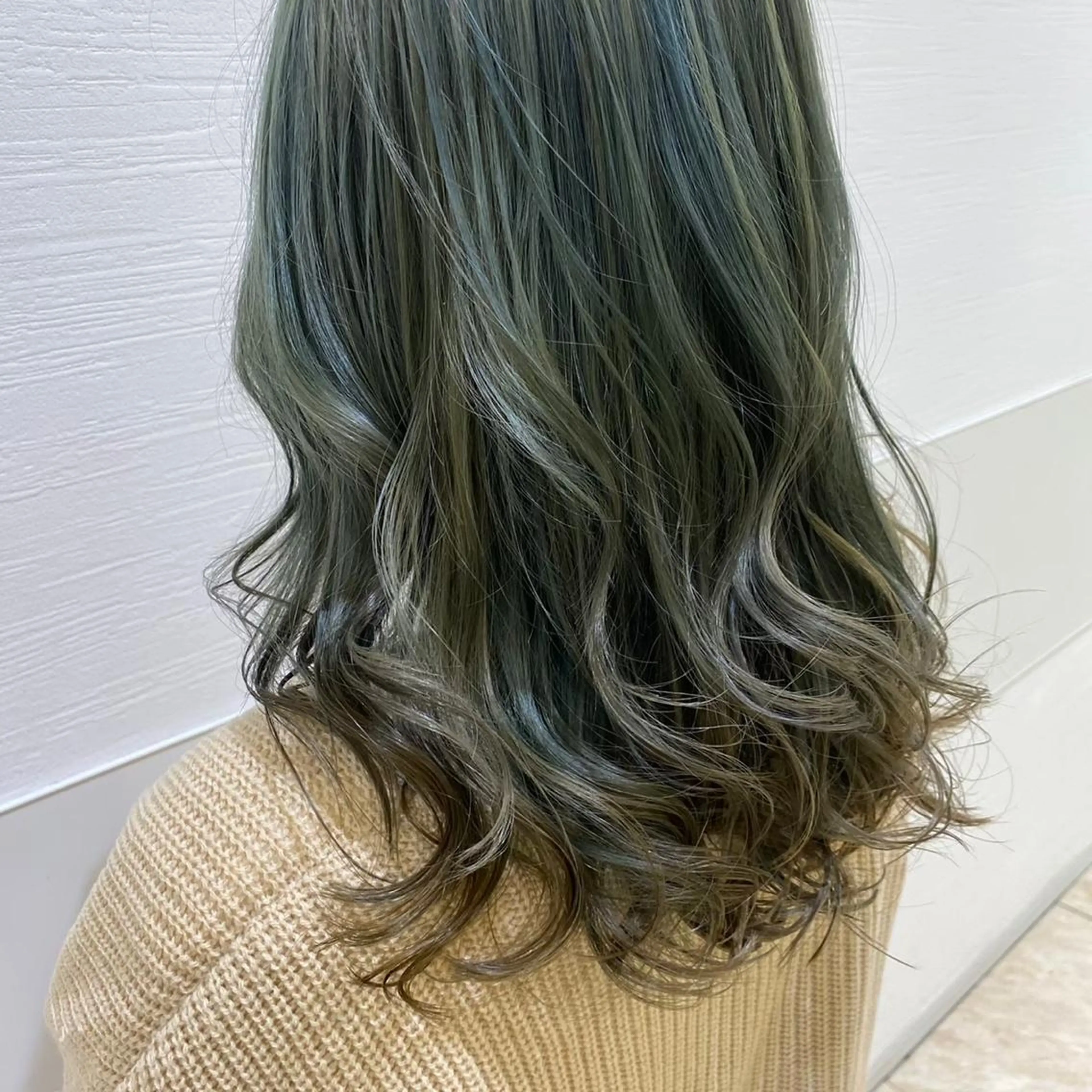 ロング カラー 波巻パーマ/毛流れ パーマ☘️りゅうせいのヘアスタイル