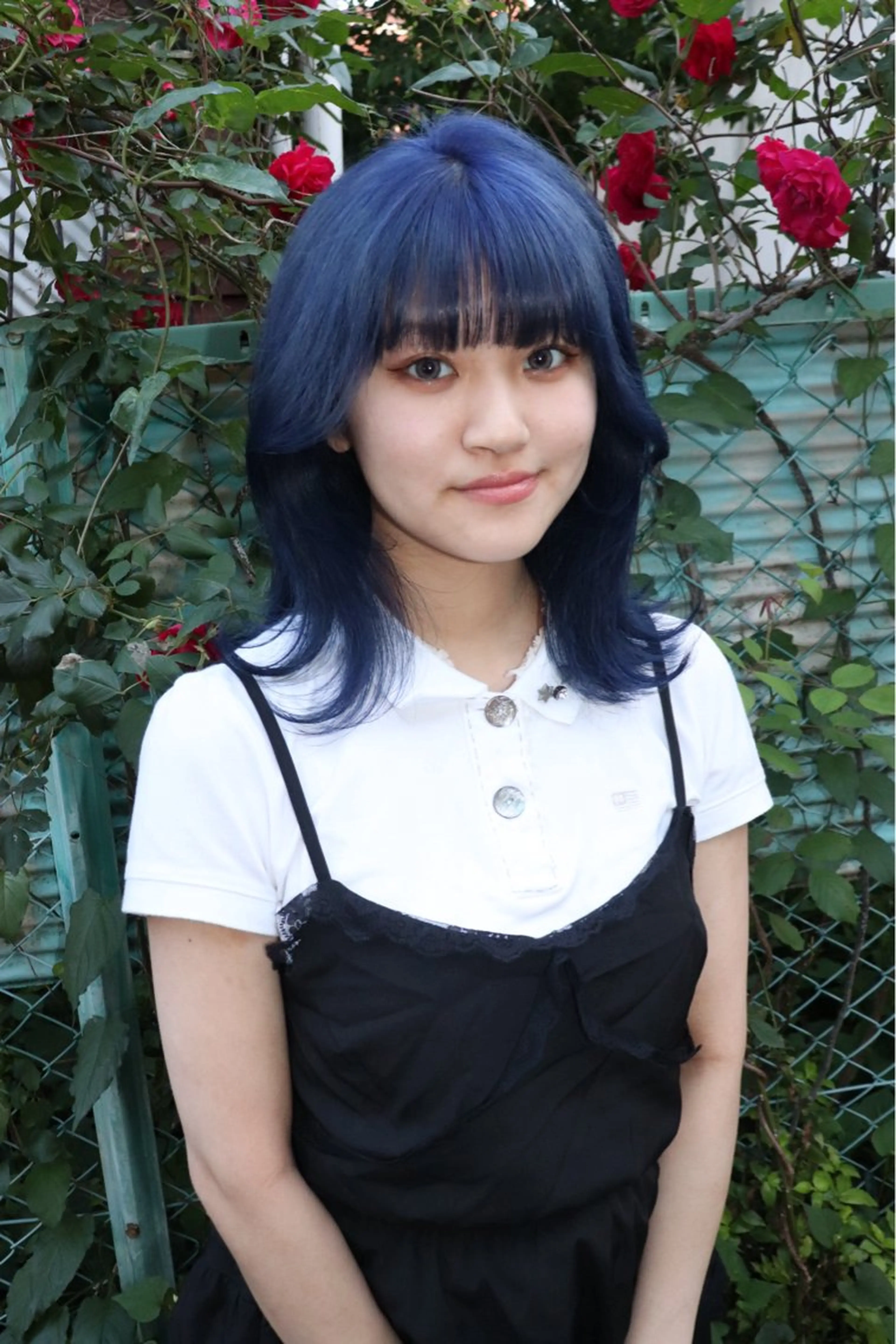 ミディアム カラー ヘアアレンジ @kyoniyy KYONIのヘアスタイル