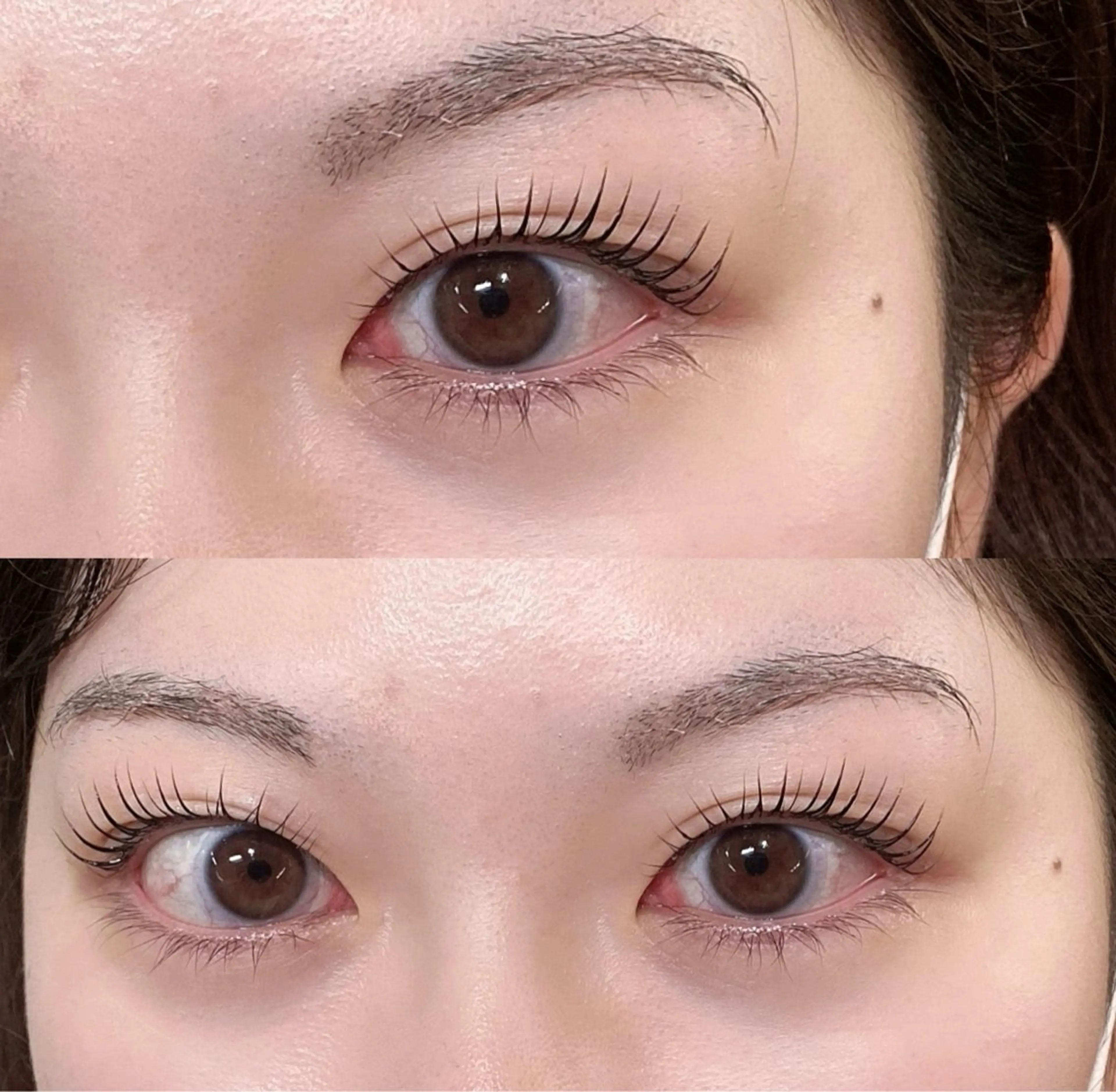 マツエク・マツパ パリジェンヌラッシュリフト 一重×まつ毛パーマ THROW KAORIのマツエク・マツパデザイン