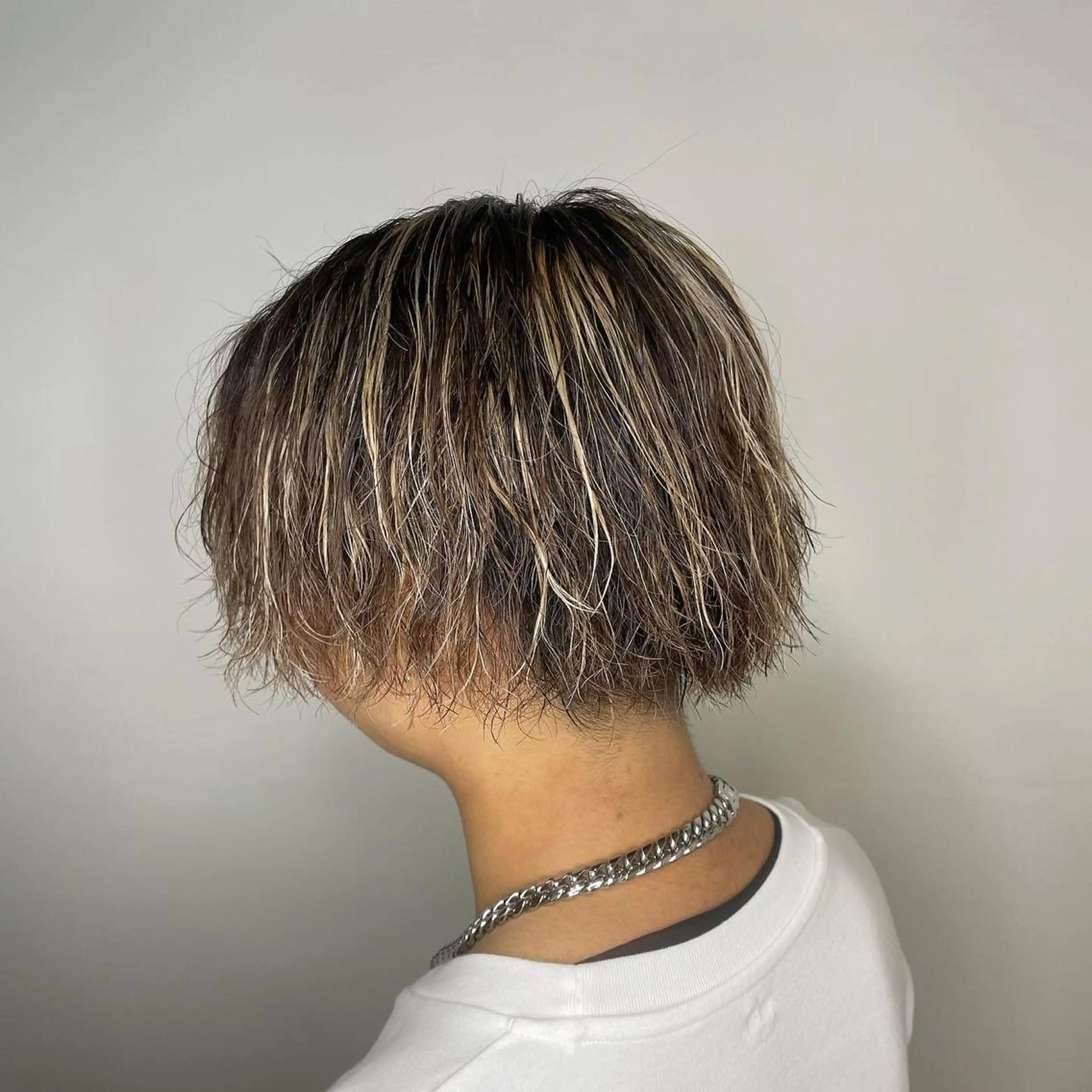 カラー パーマ メンズ Le'a所属・渋谷/フェード/ 國分 翔のヘアスタイル