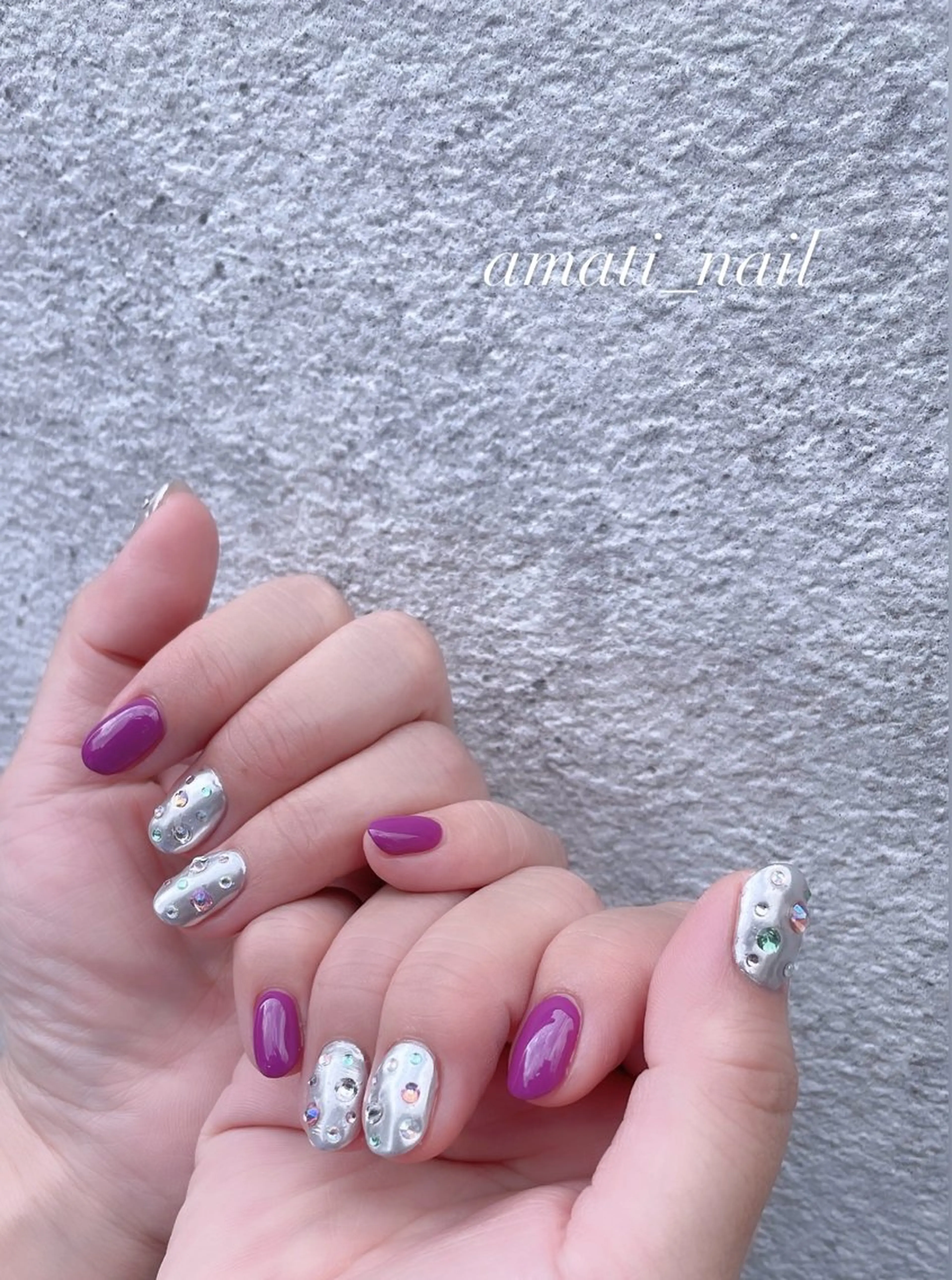 ネイル フットネイル ジェルネイル マグネットネイル ミラーネイル ニュアンスネイル ハンドネイル amati_nail TAKAKOのネイルデザイン