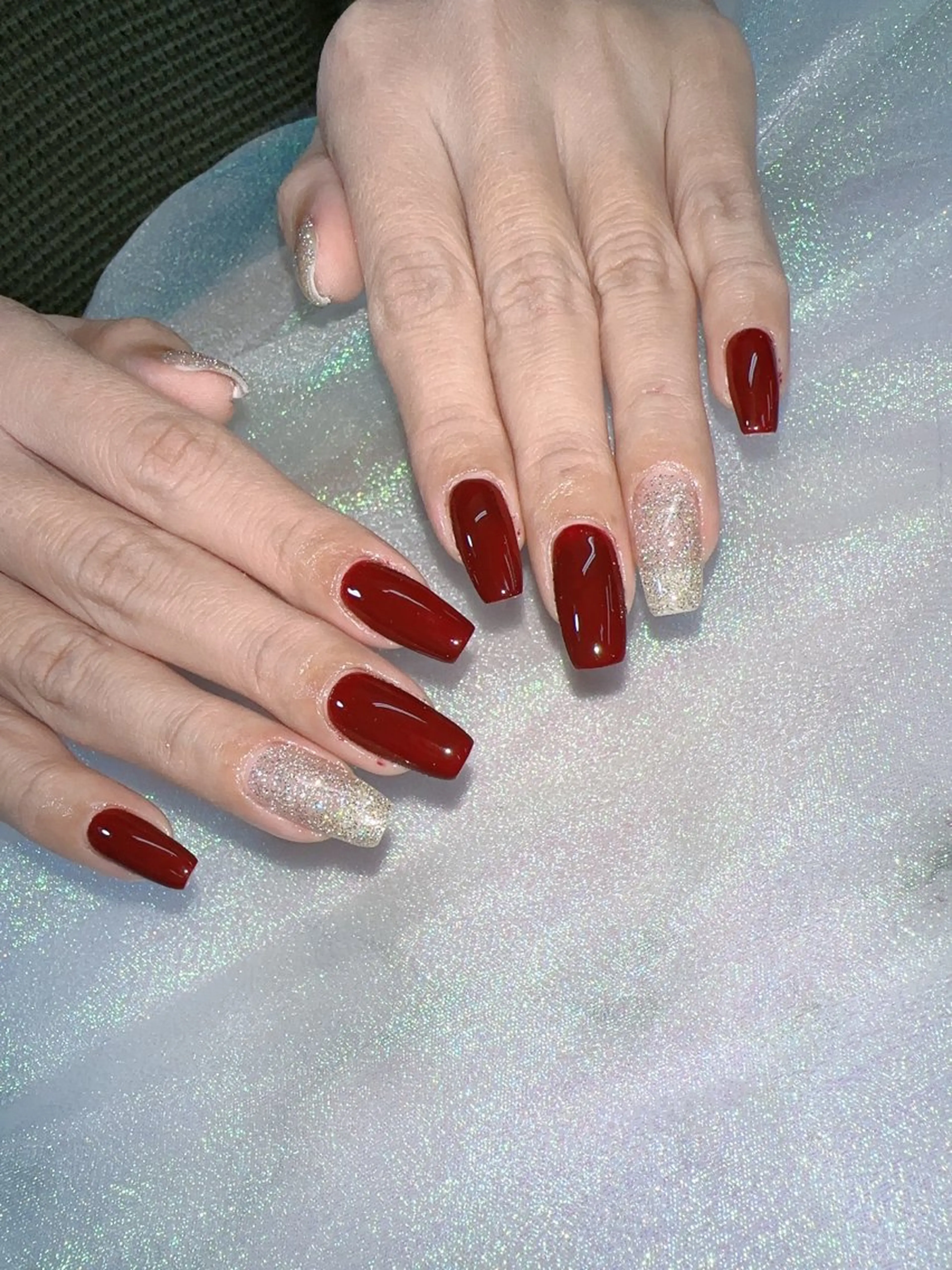 ネイル Hey🌈NAIL 長さ出し専門店のネイルデザイン