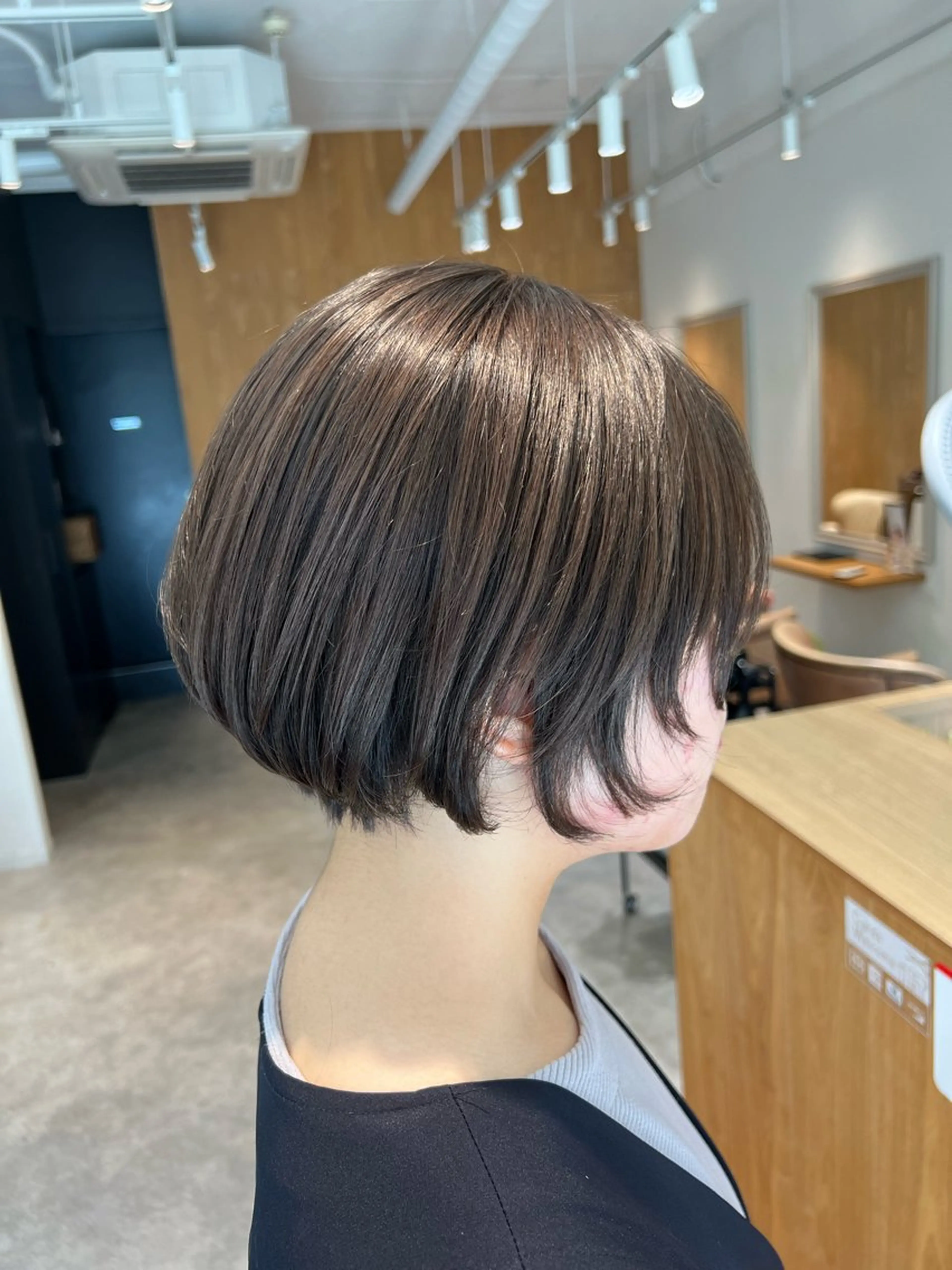 ショート 大河原 美優のヘアスタイル