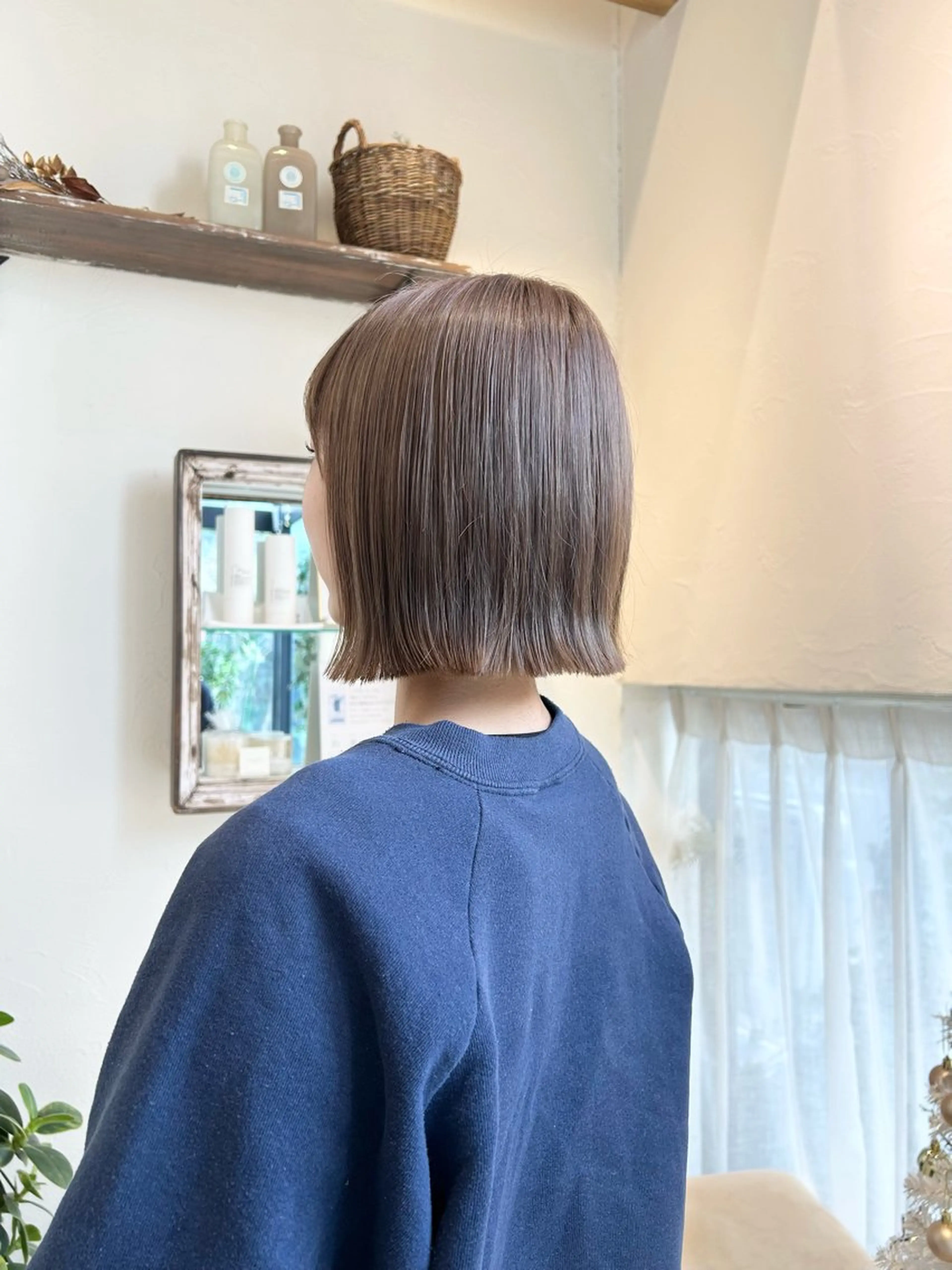 ショート 柳川沙羅 🌿透明感カラーのヘアスタイル