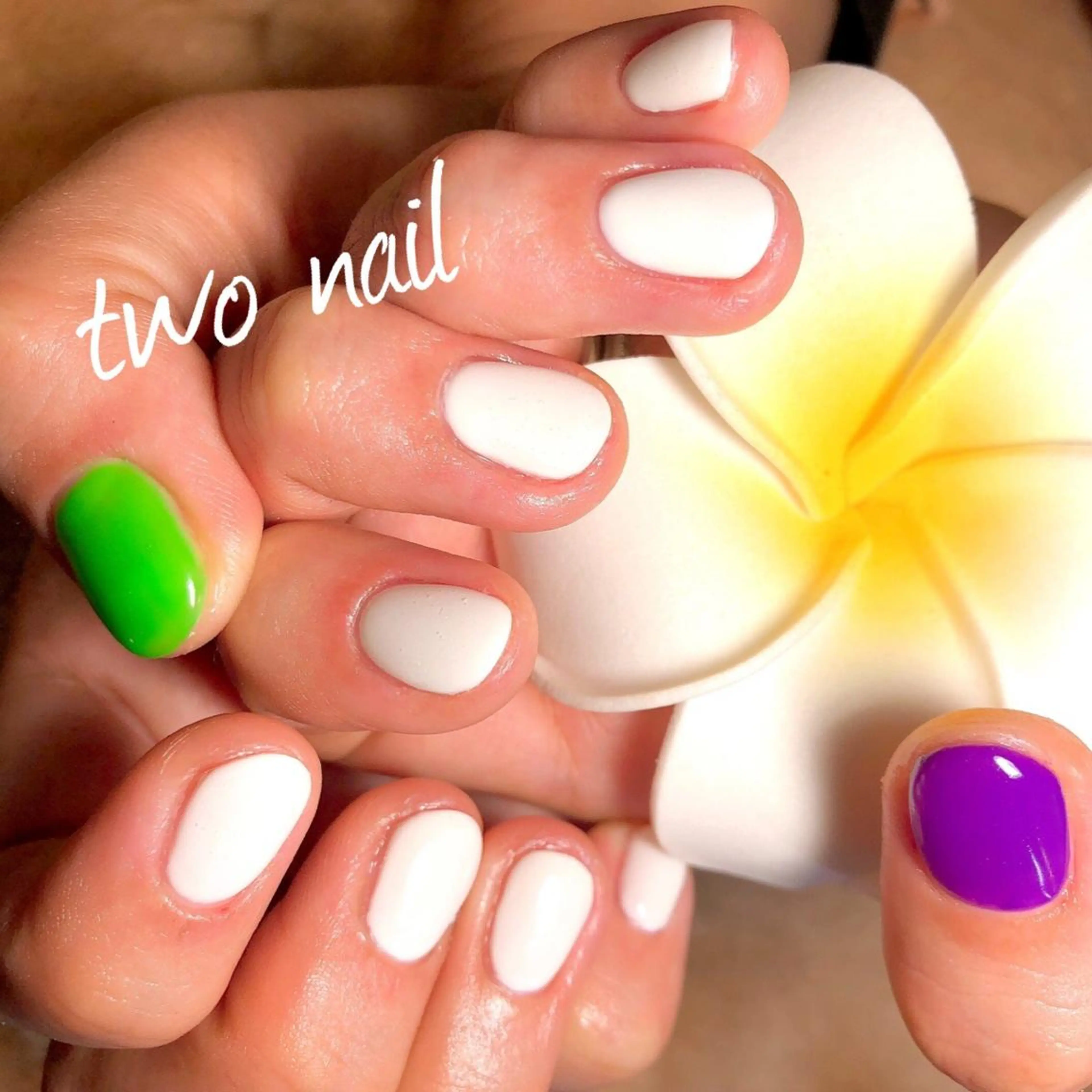 ネイル ハンドネイル two nailのネイルデザイン