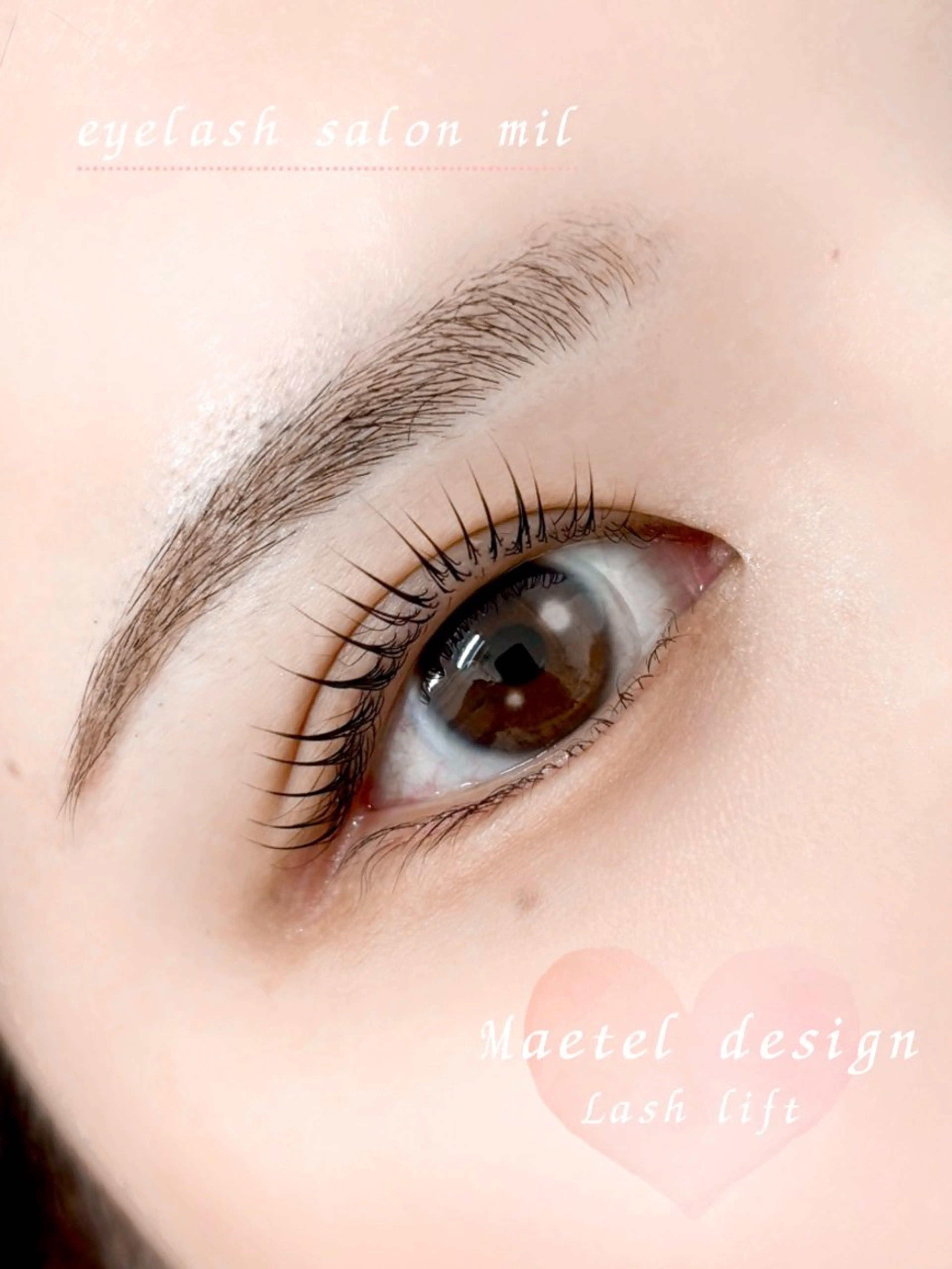 マツエク・マツパ mil❤︎ Kahoのマツエク・マツパデザイン