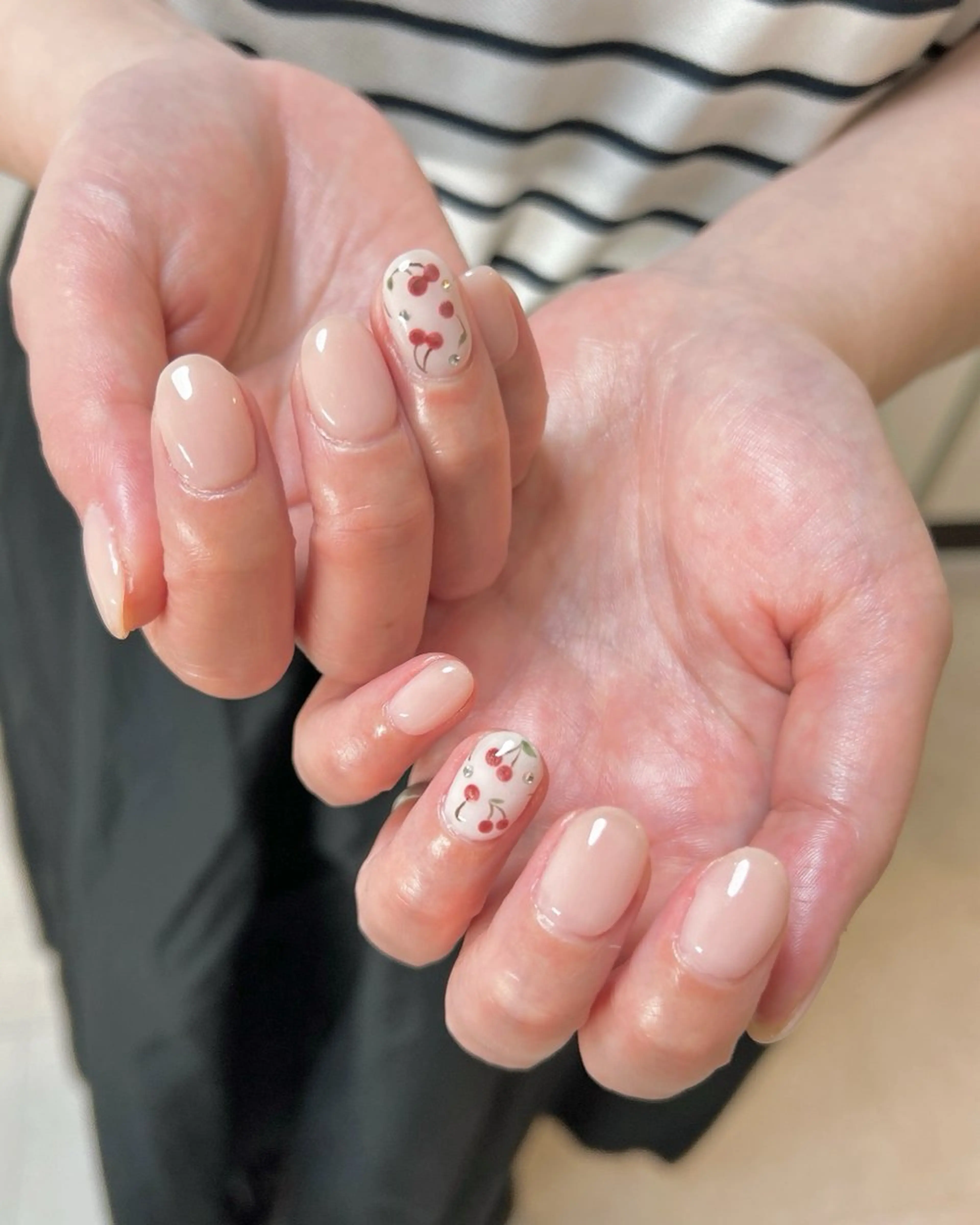 ネイル アートネイル ハンドネイル ten nail salon　かえでのネイルデザイン