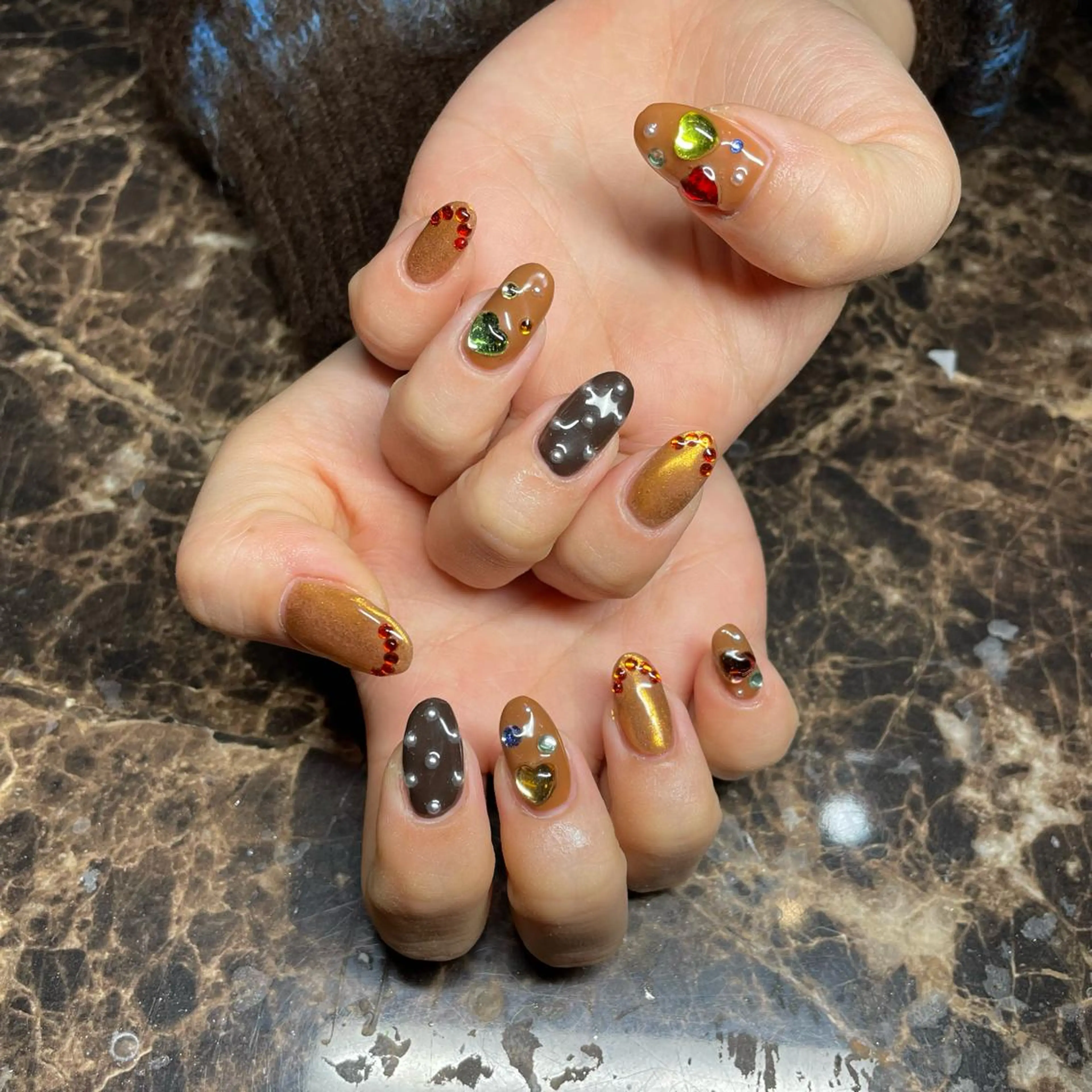 ネイル ハンドネイル IROHA Nail 堺雛薫のネイルデザイン