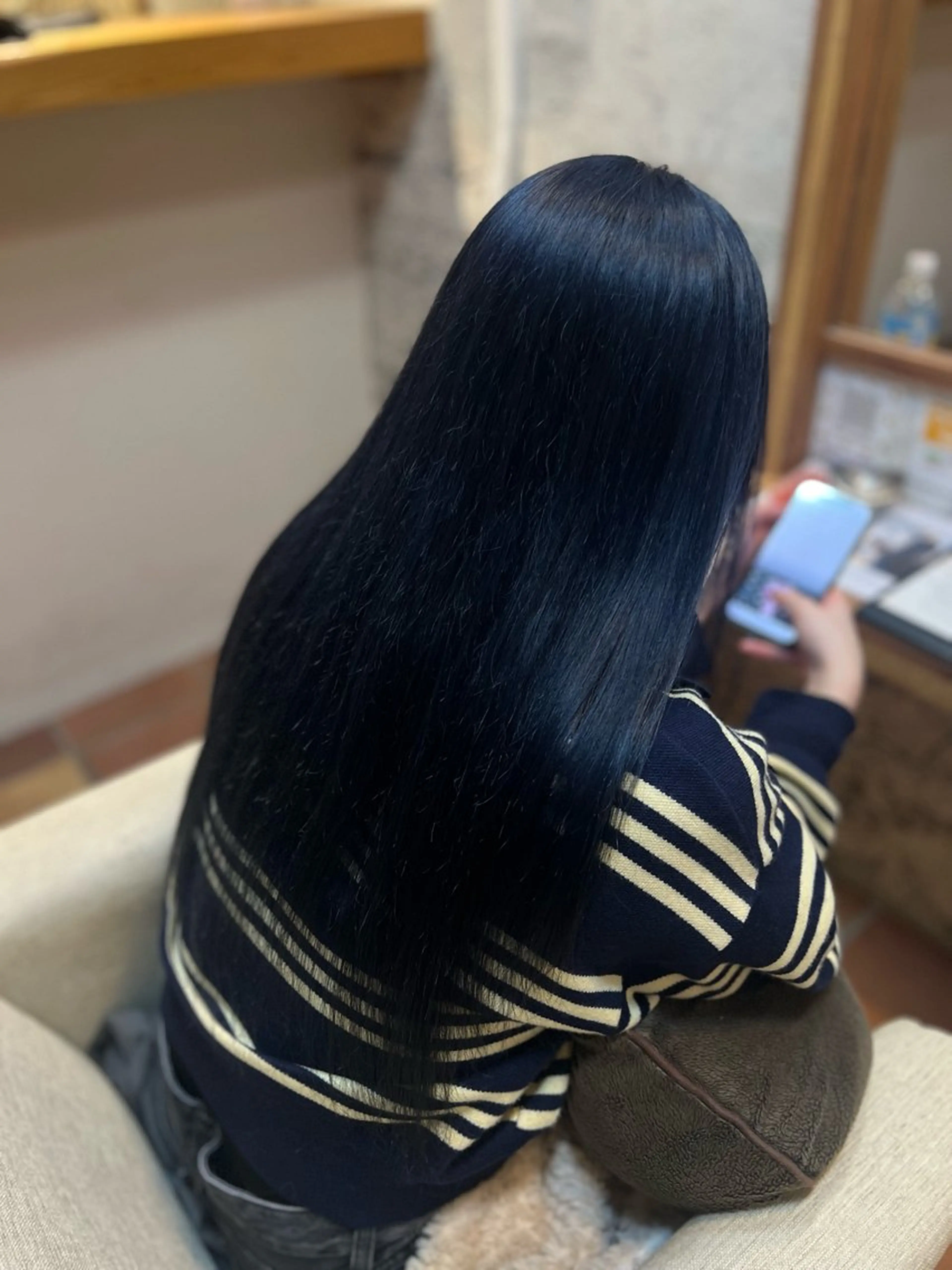 ロング ヘアカラー 廣瀬 京花のヘアスタイル