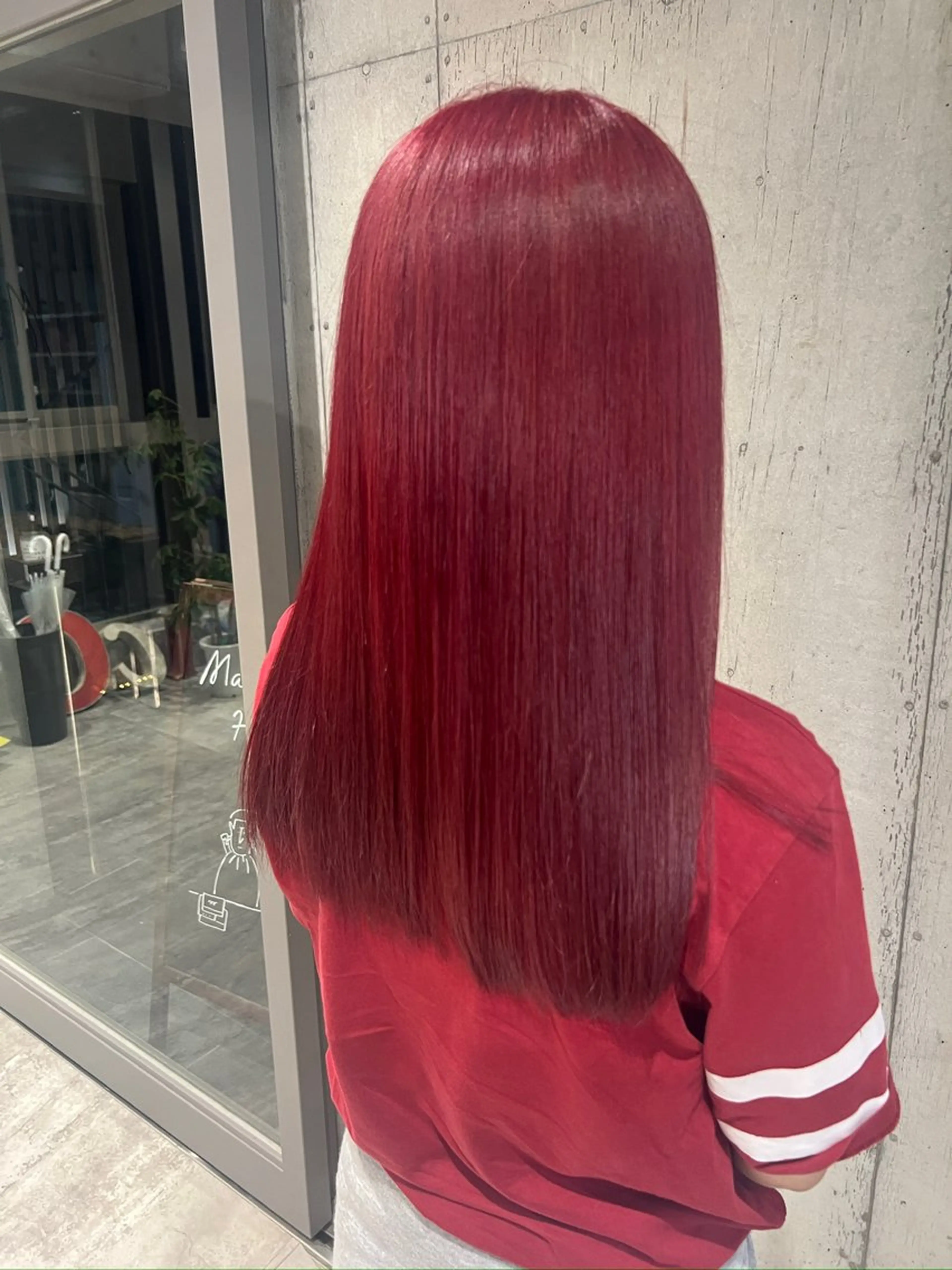 ロング カラー カット ヘアカラー トリートメント ヘッドスパ 透明感/血色カラー/ 似合せレイヤー/ゆいのヘアスタイル