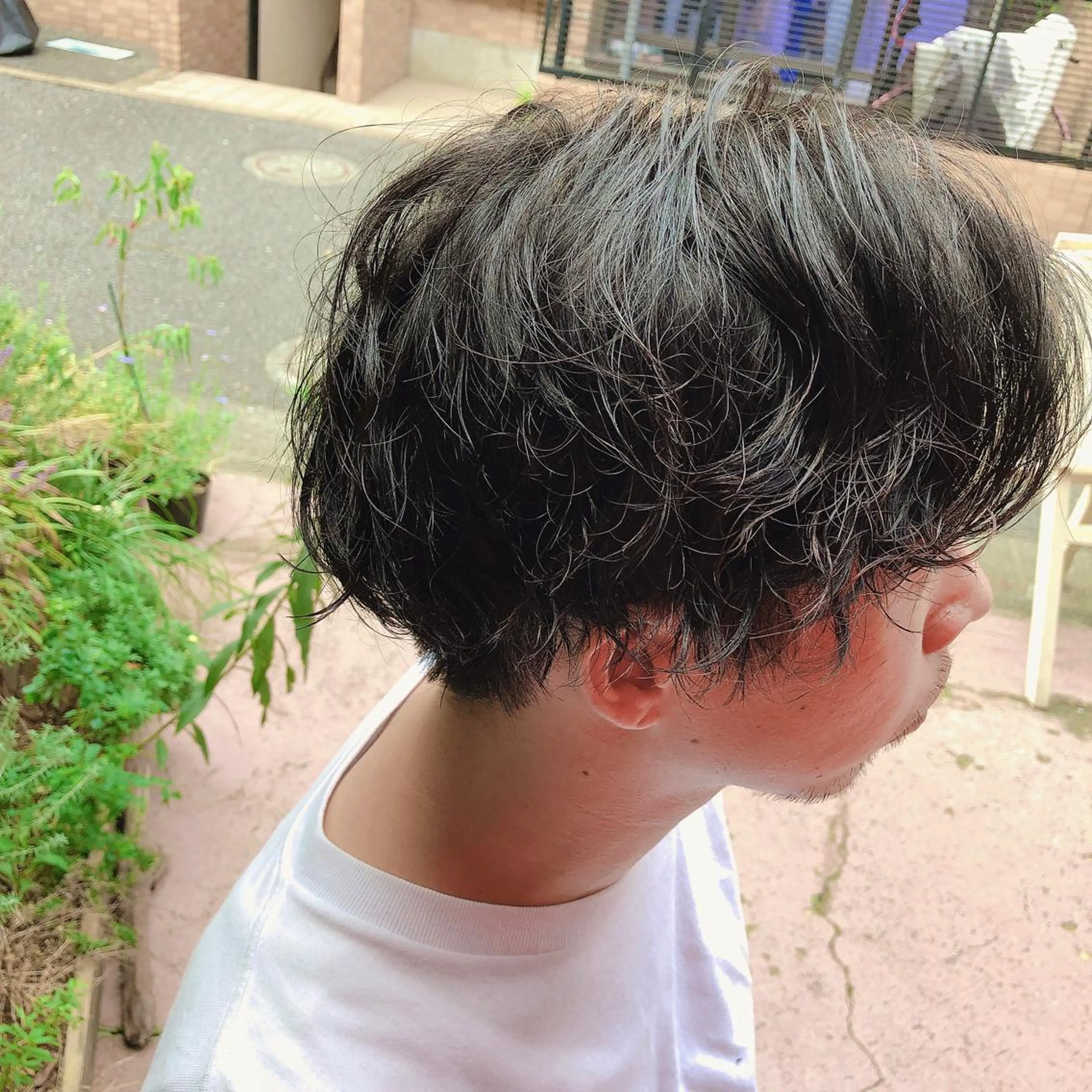 パーマ メンズ enntaku 新宿所属・MASANA 🎱ディレクターのヘアスタイル