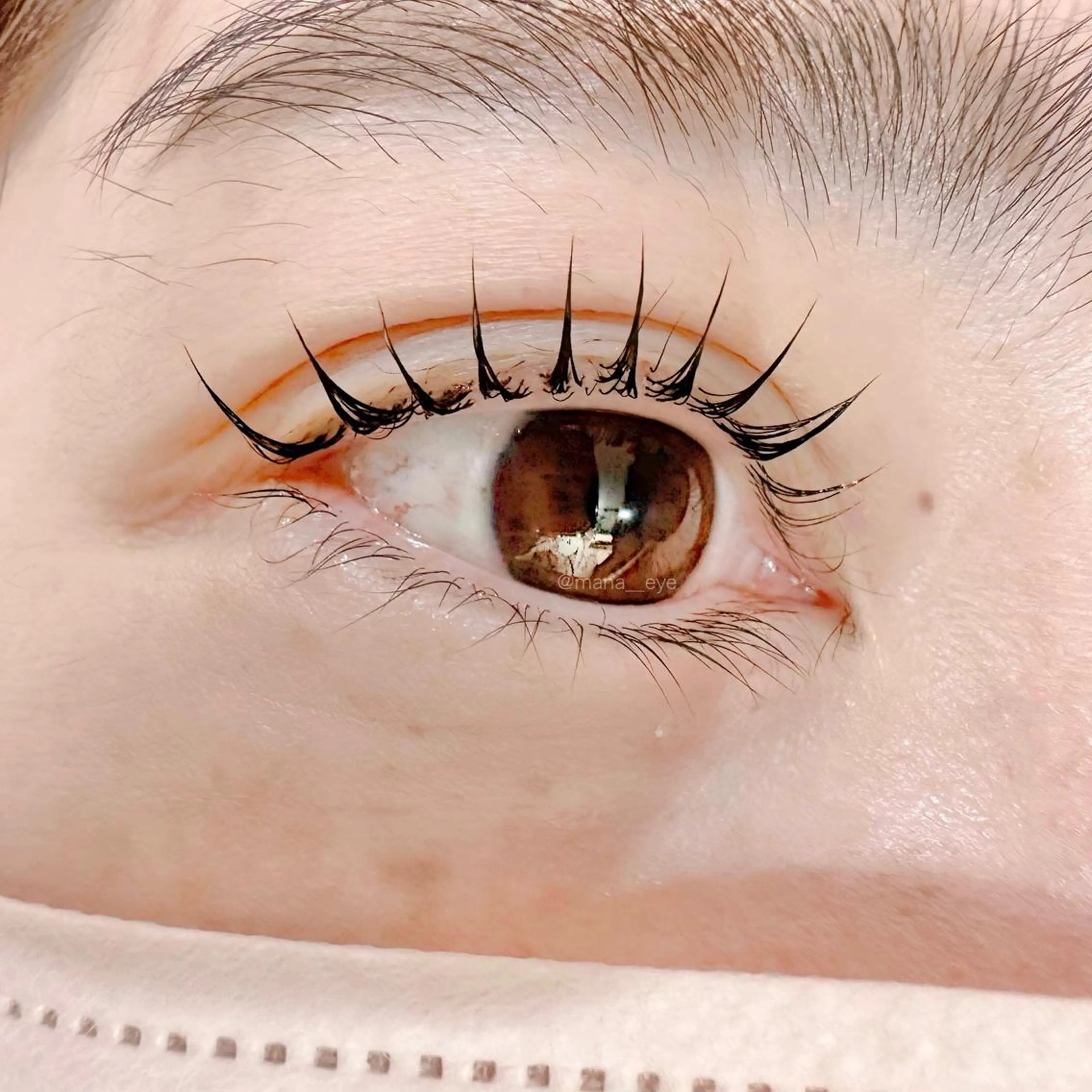 マツエク・マツパ パリジェンヌラッシュリフト Lani🌺 アイリストMANAのマツエク・マツパデザイン