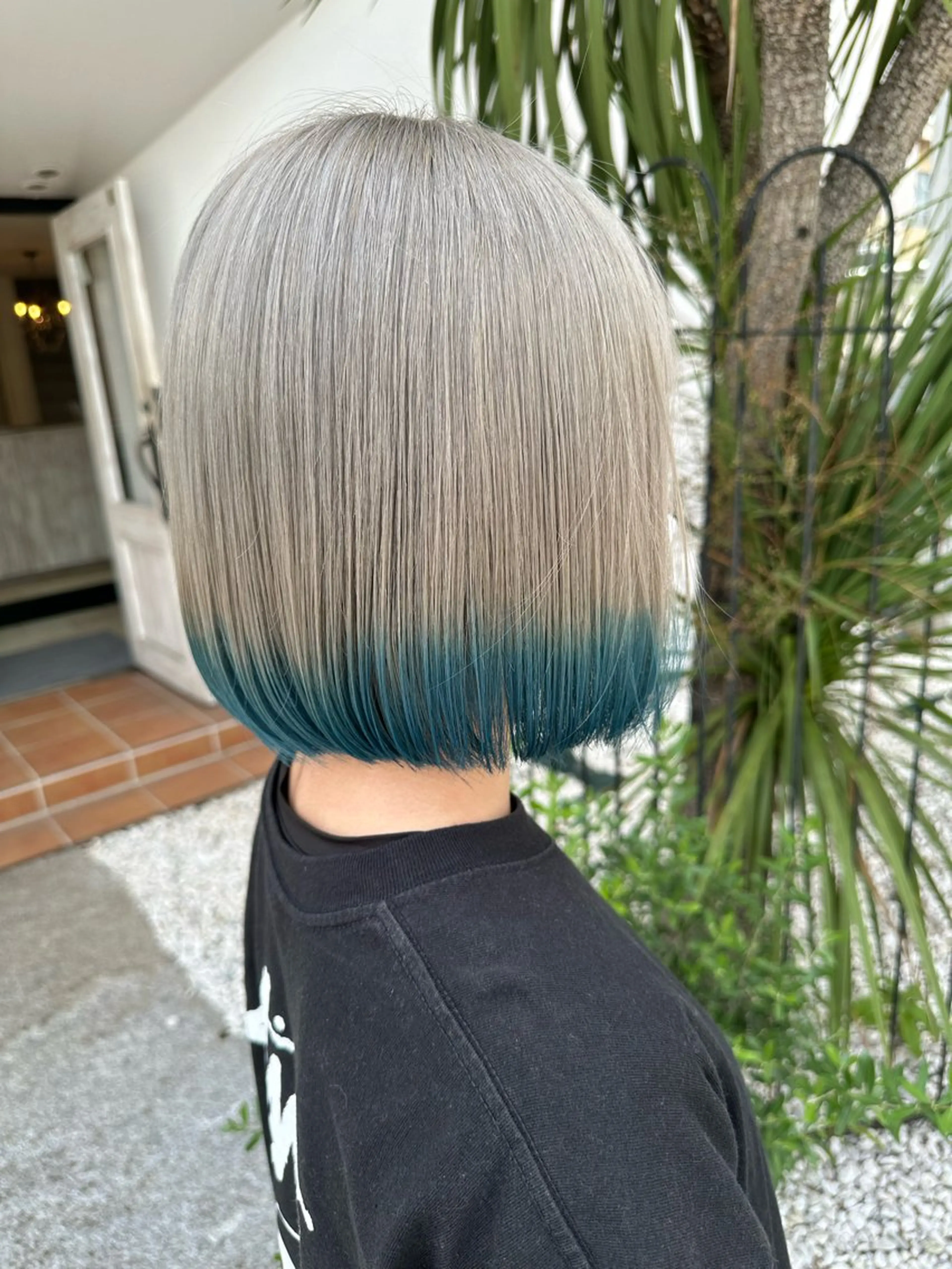 ショート ヘアカラー 中島 大聖のヘアスタイル