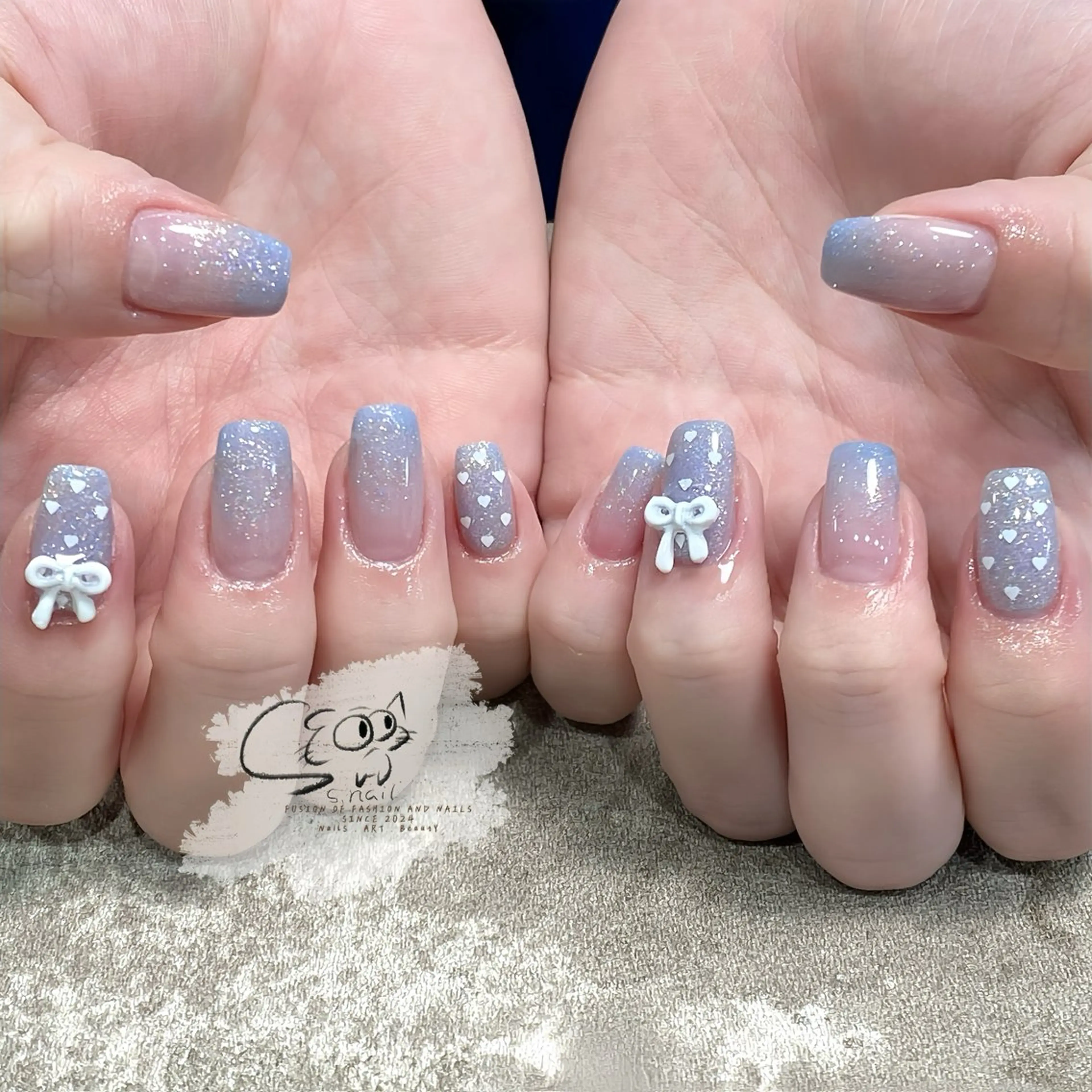 ネイル チークネイル フレンチネイル グラデーション マグネットネイル ワンカラーネイル ハンドネイル S.nail所属・S.nail _のネイルデザイン
