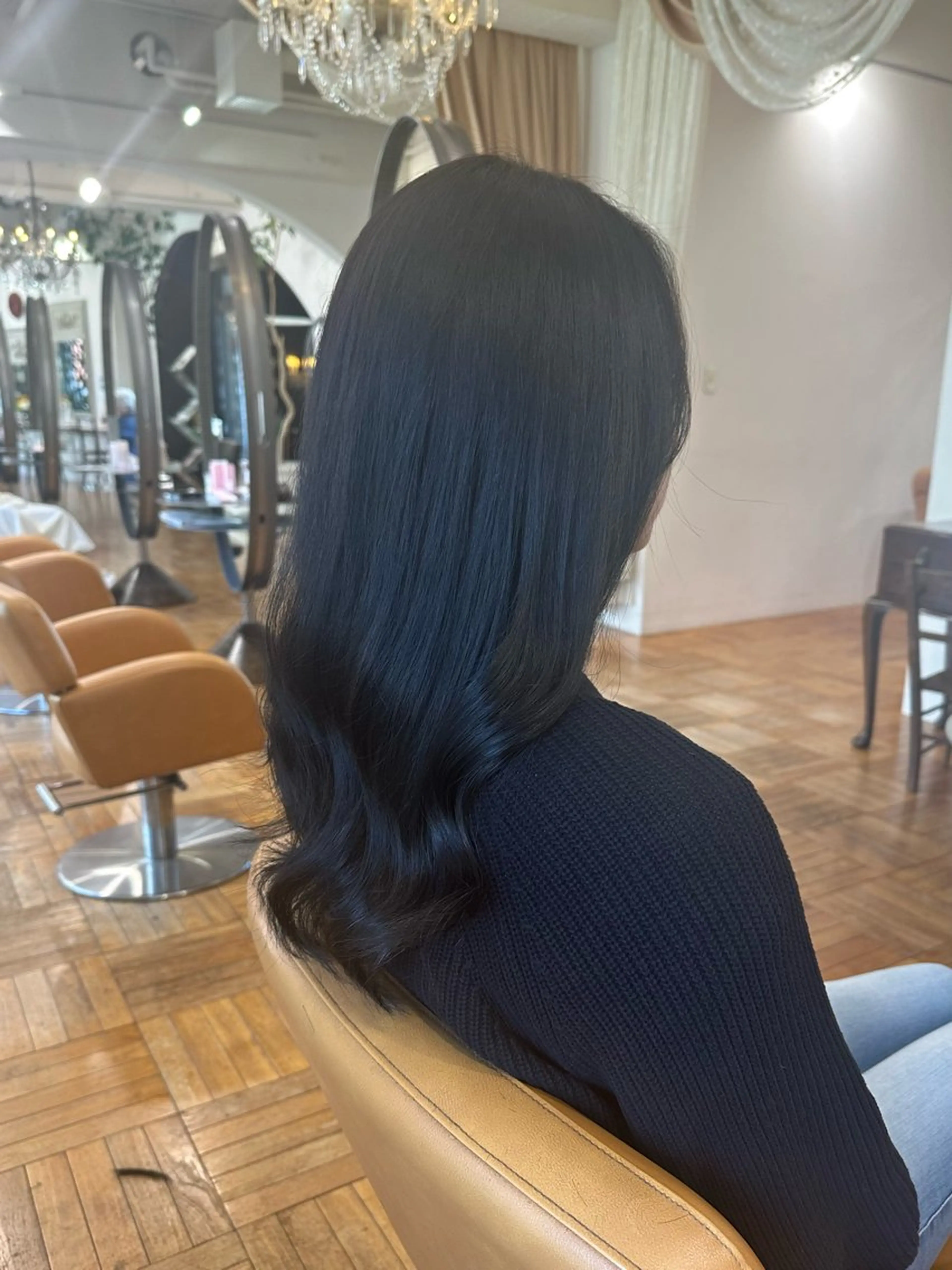 ロング カット ヘアカラー トリートメント オブヘア所属・銀座／カット ／ボブ　るかのヘアスタイル