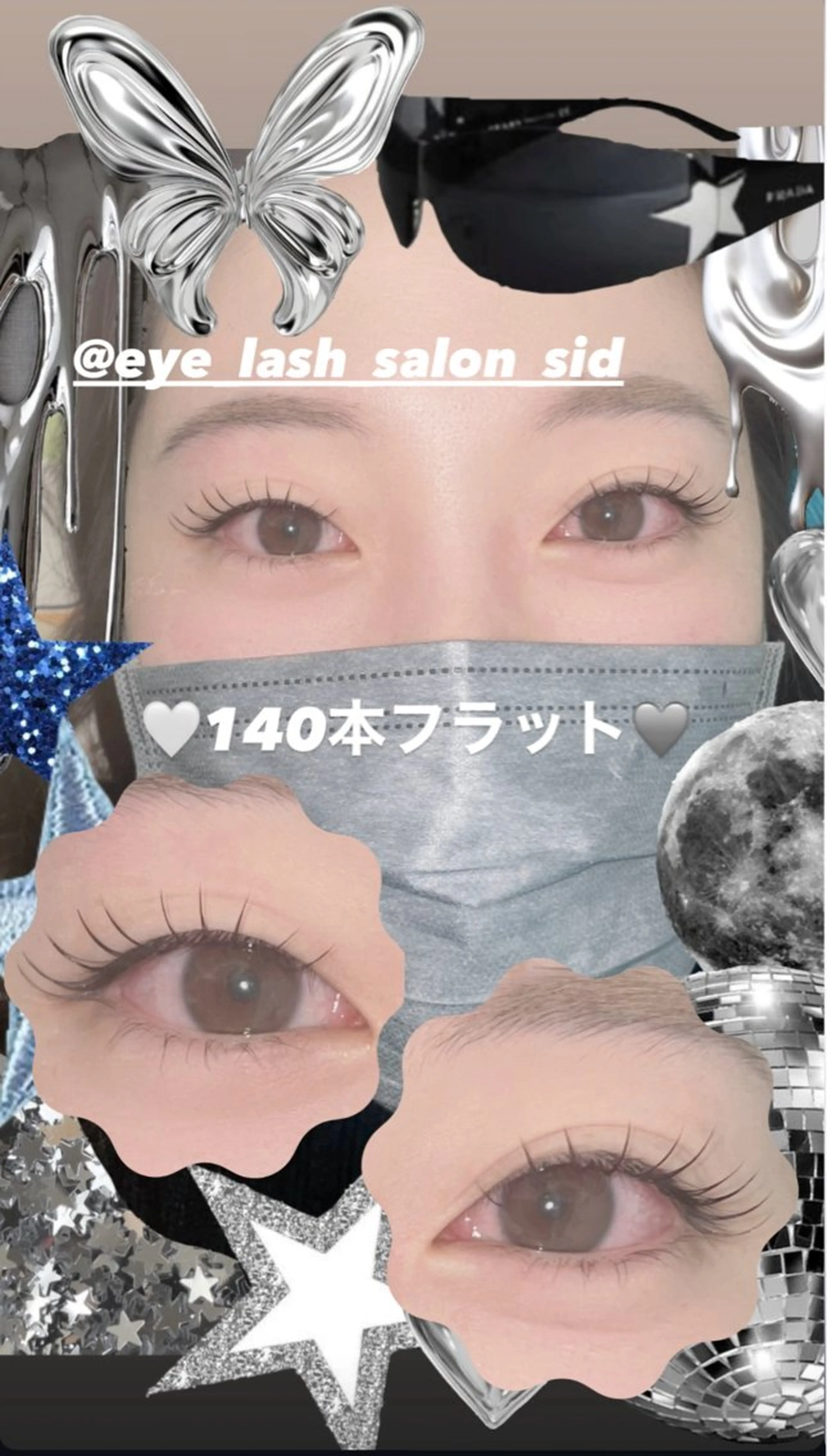 マツエク・マツパ マツエク eye lash salon SIDのマツエク・マツパデザイン