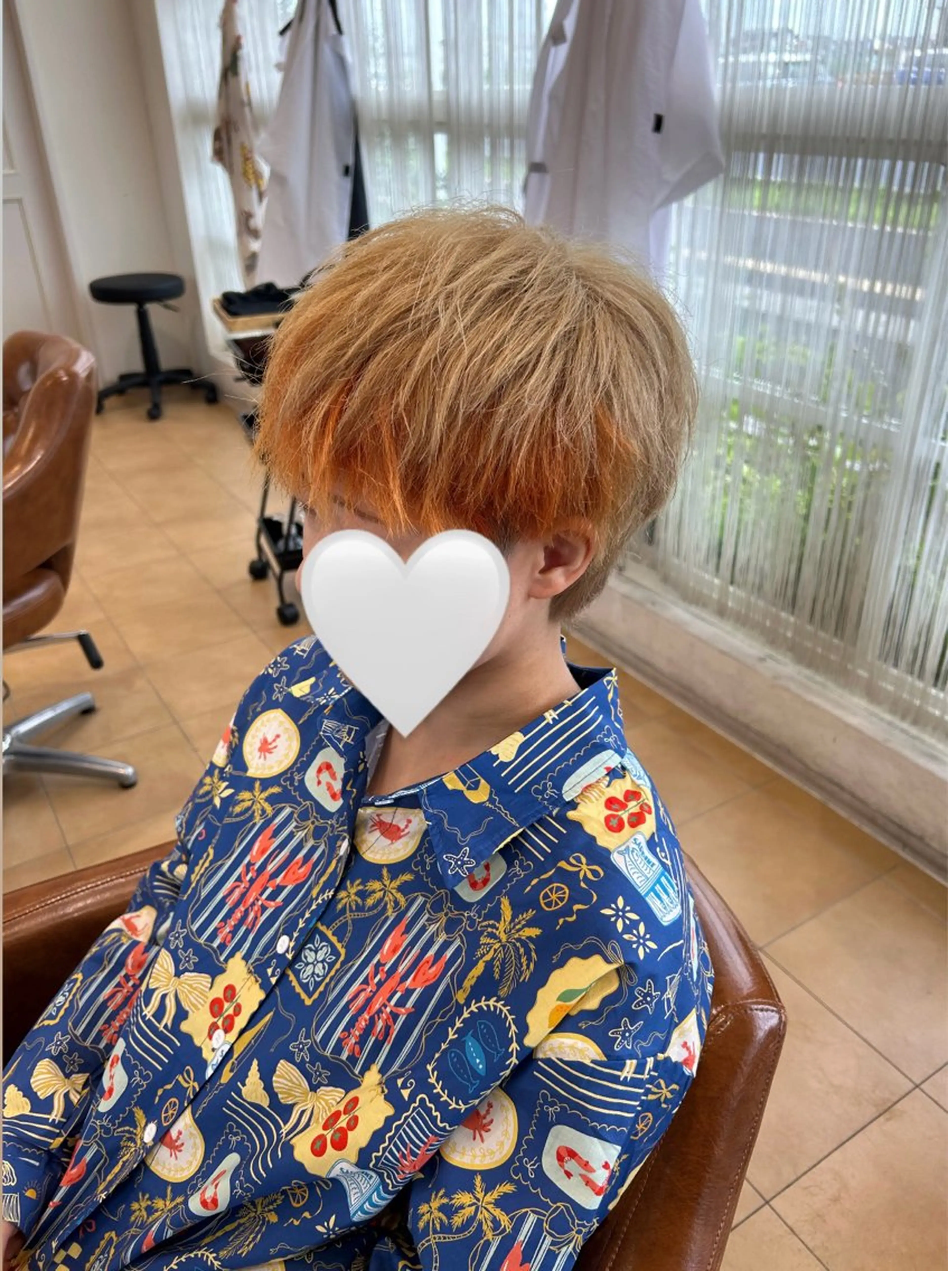 カラー ヘアカラー 今中 紗英のヘアスタイル