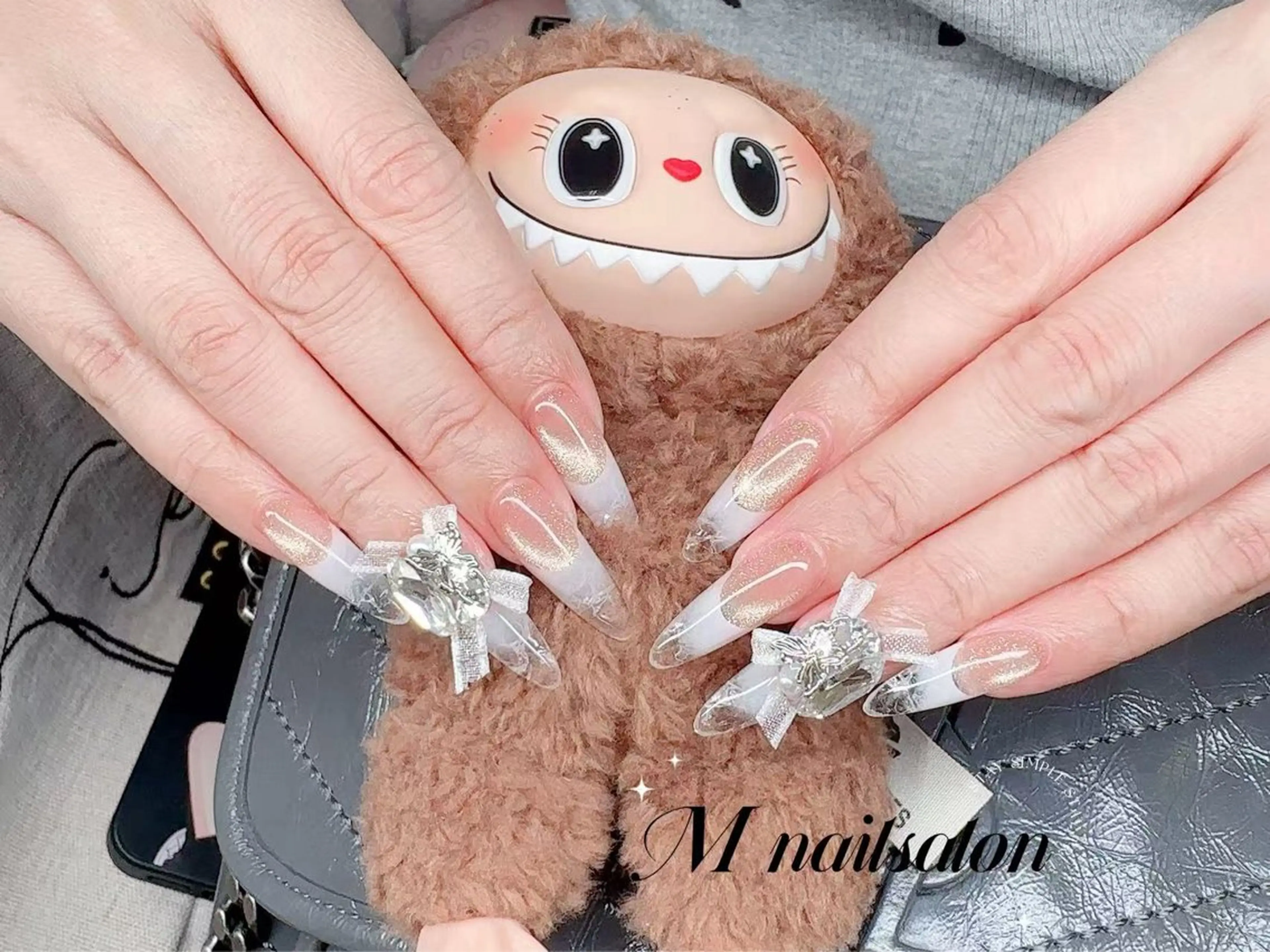 ネイル M🌷nail 長さだし専門店のネイルデザイン