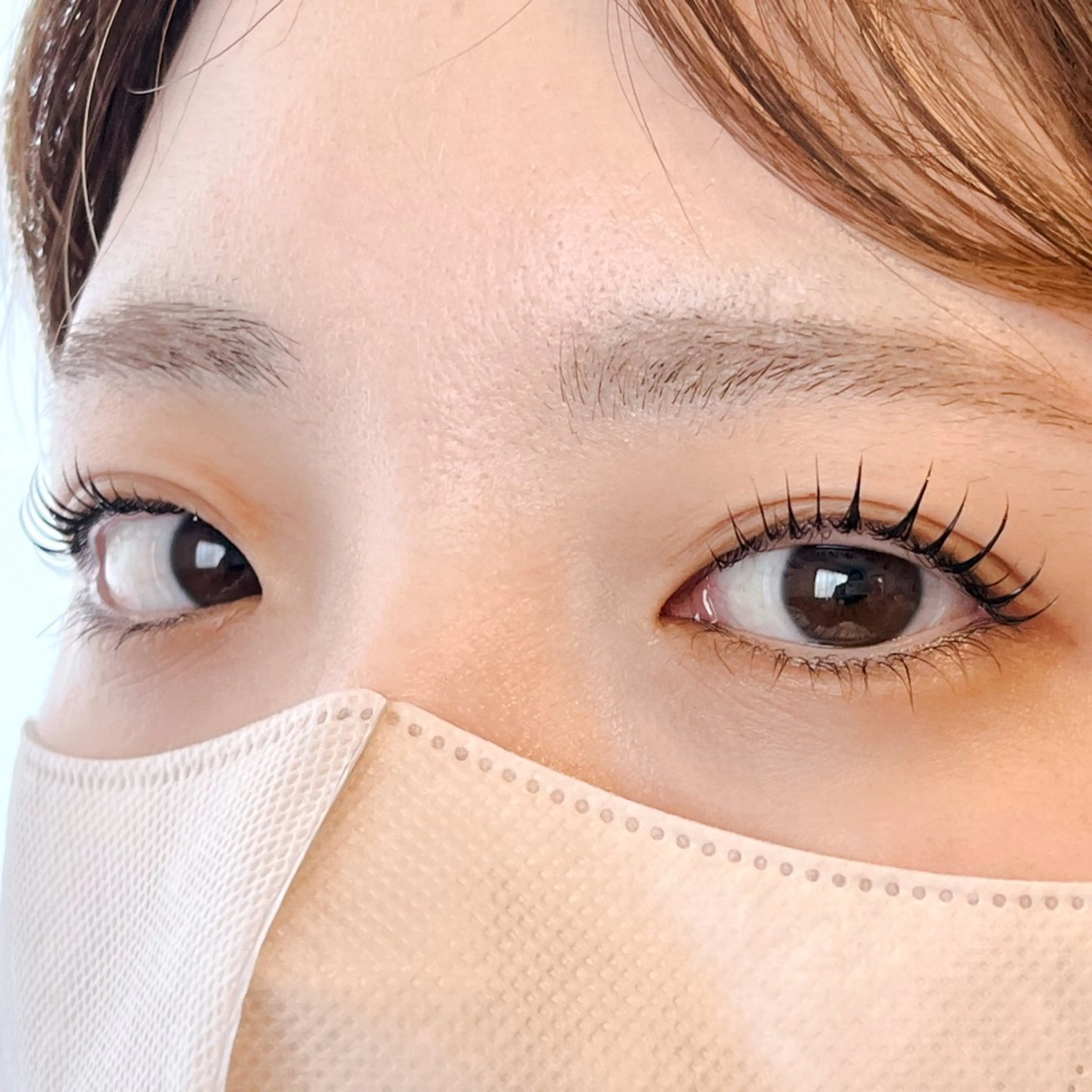 ダメージレスまつげパーマ＋ホームケア付きの写真