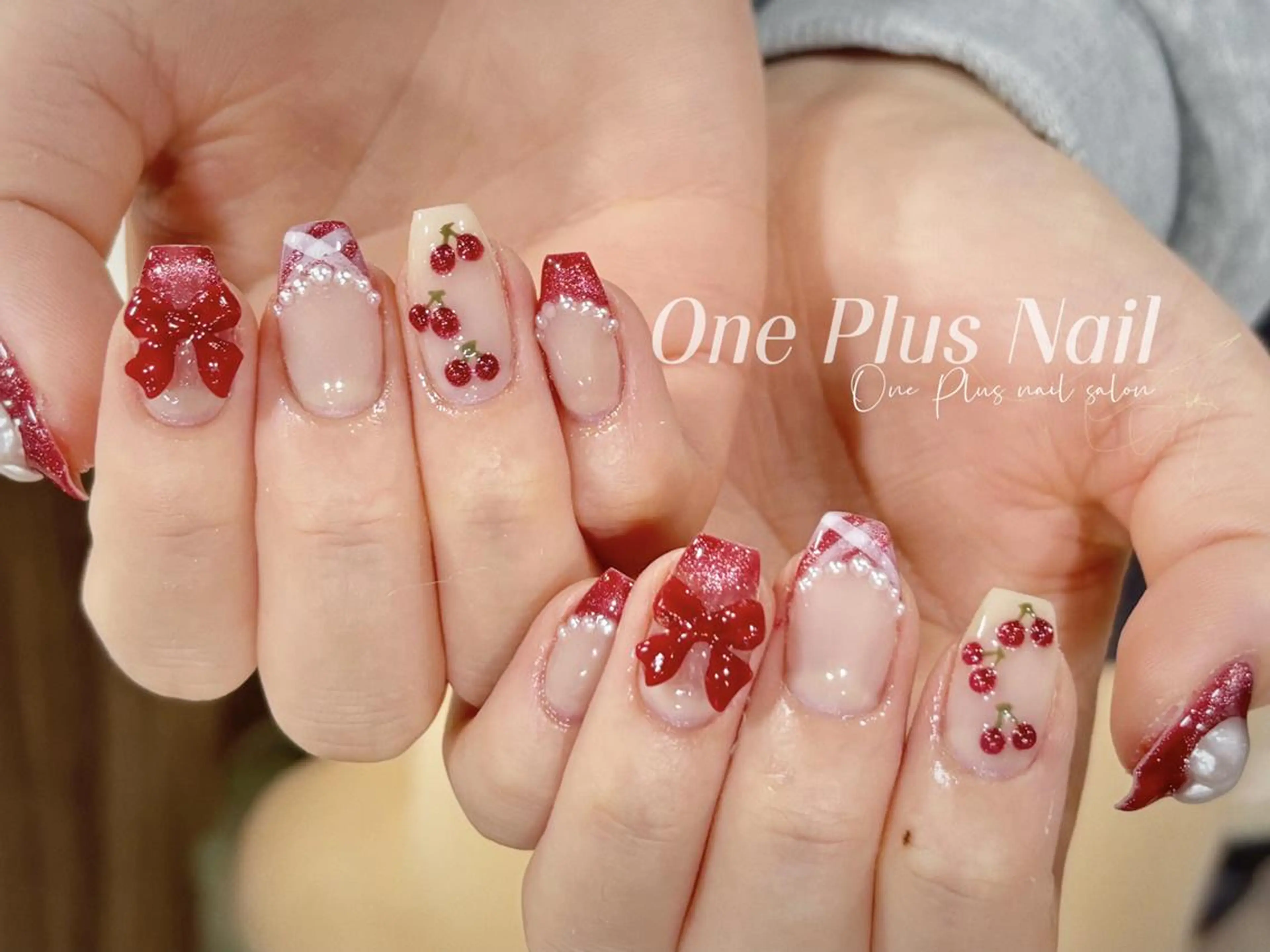 ネイル アートネイル One Plus Nail Salonのネイルデザイン