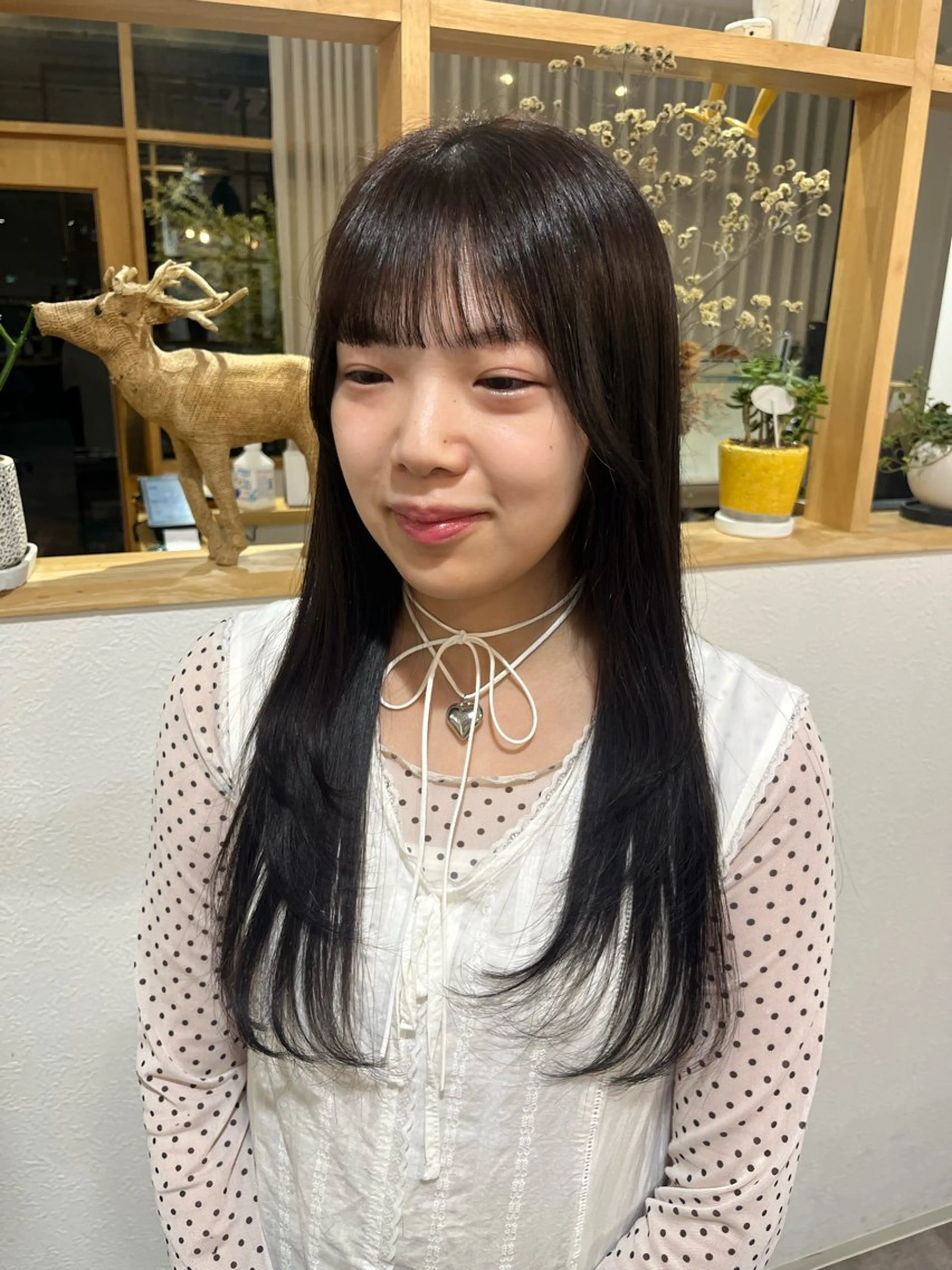 ロング 縮毛矯正 belta.🧸👒 福島未央のヘアスタイル