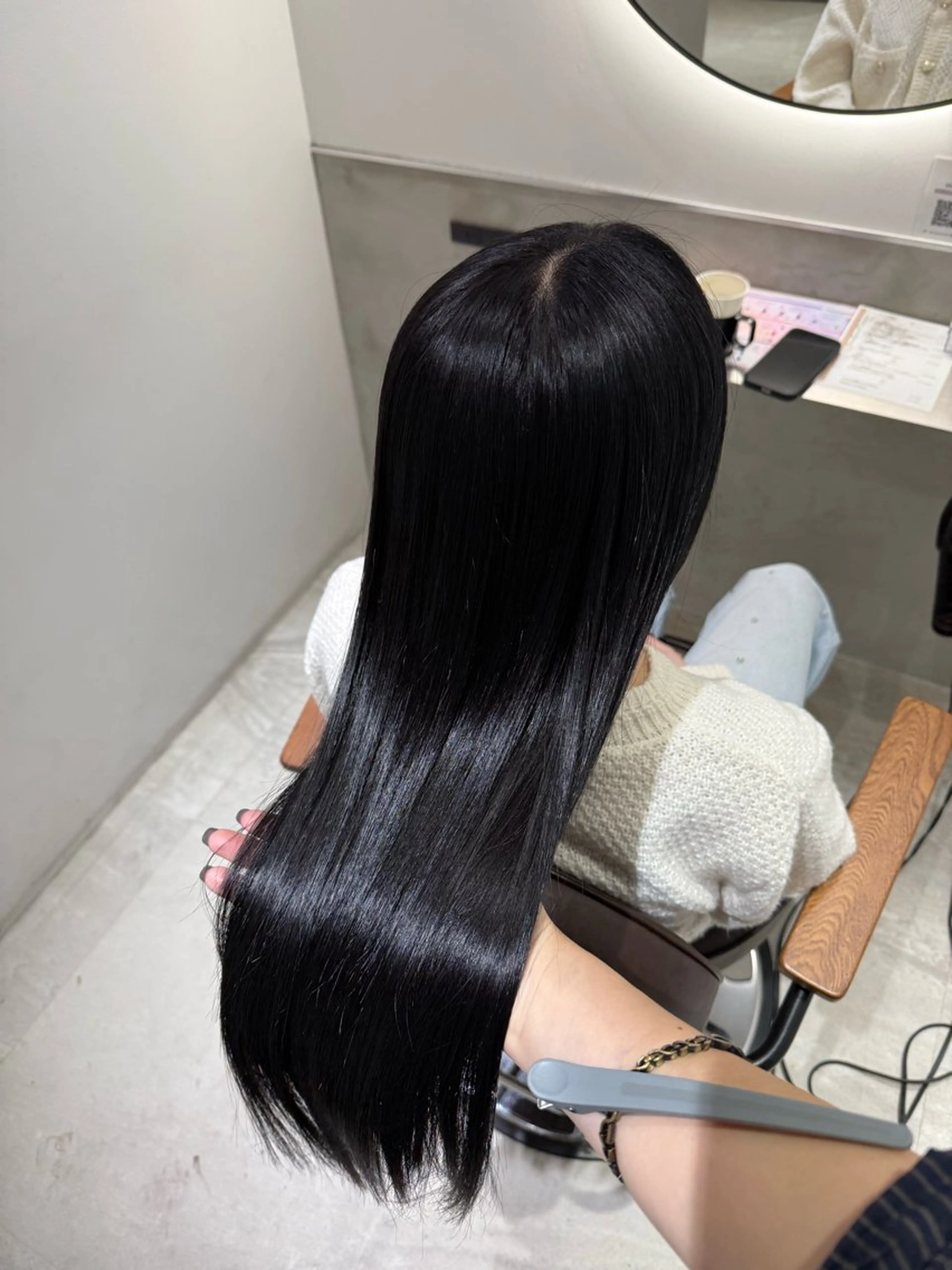 【最強艶髪フルコース✨】メンテナンスカット＋縮毛矯正💇‍♀️＋カラー＋トリートメント🫧の写真